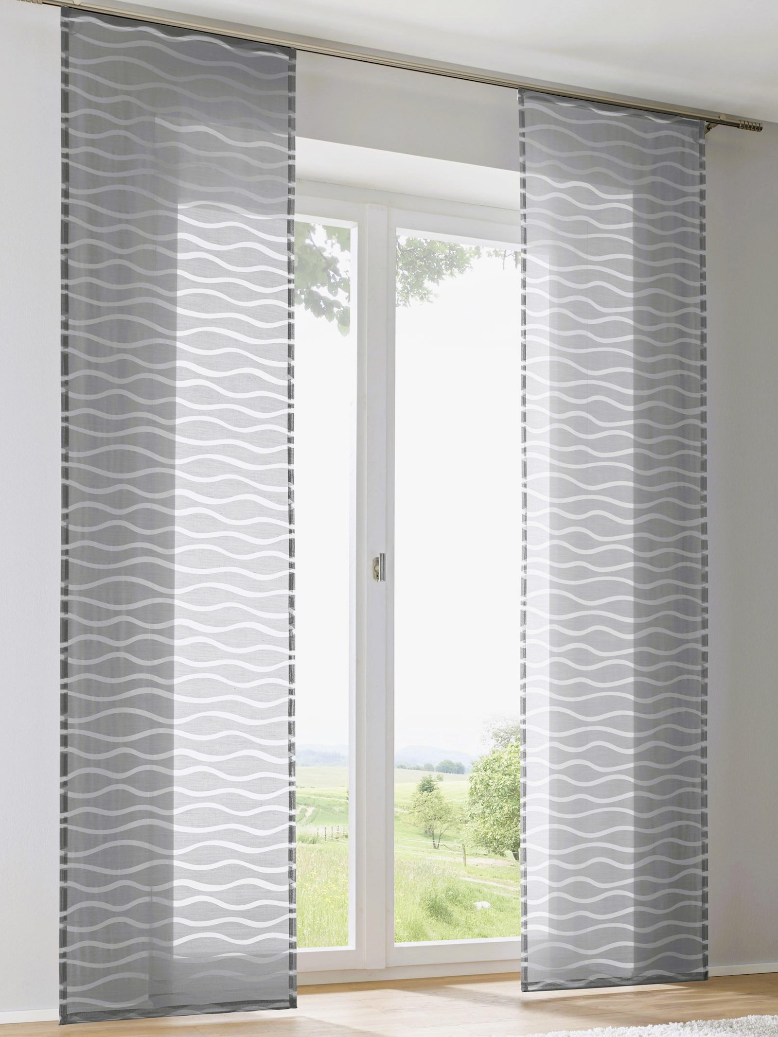 heine home Schiebevorhang - grau
