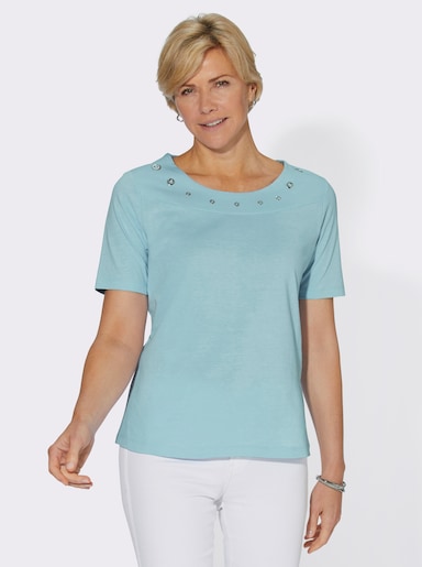 Shirt met korte mouwen - aquamarine