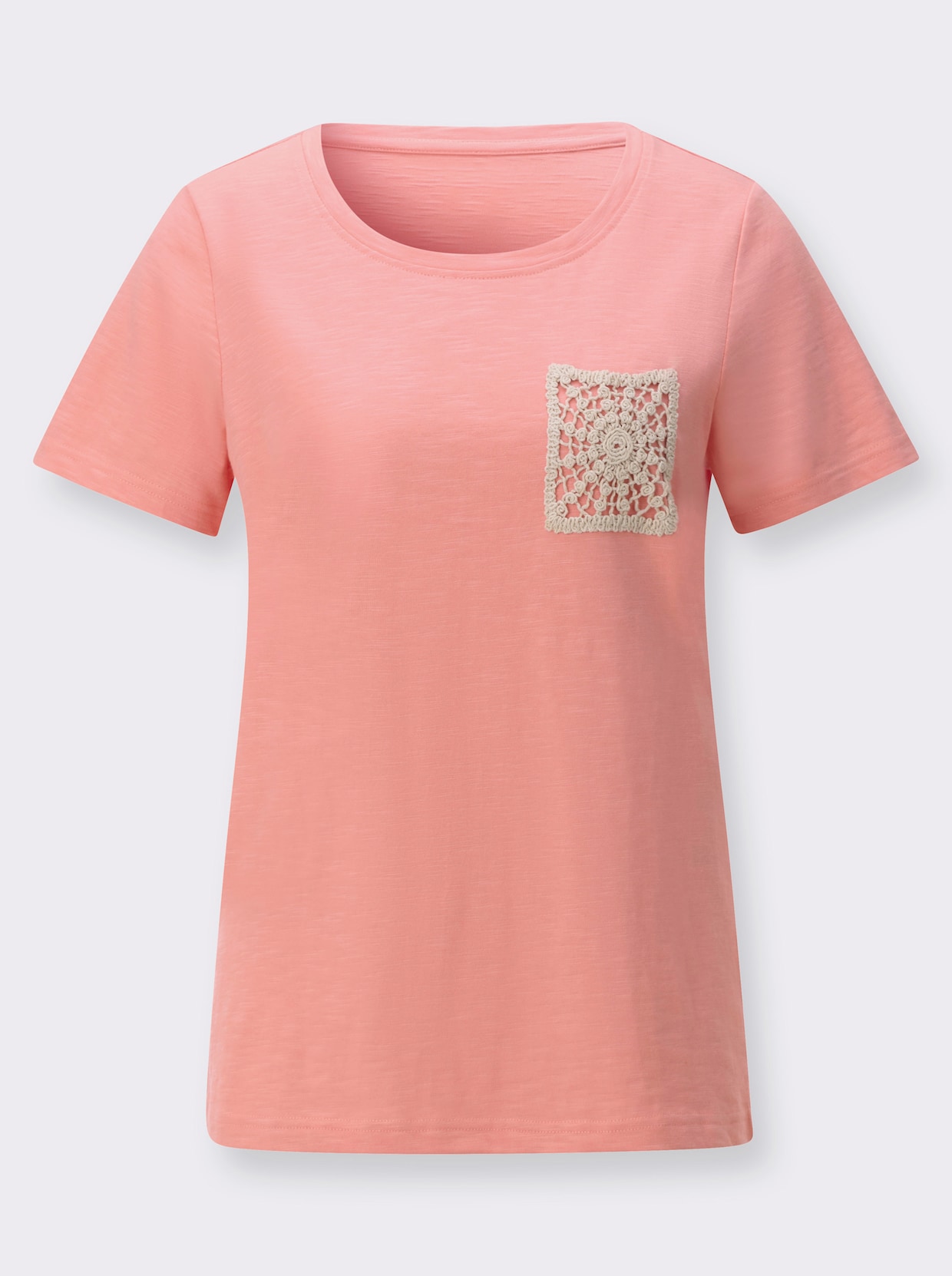 Kurzarmshirt - flamingo