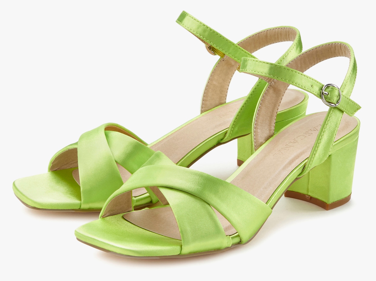 LASCANA Sandalette - hellgrün