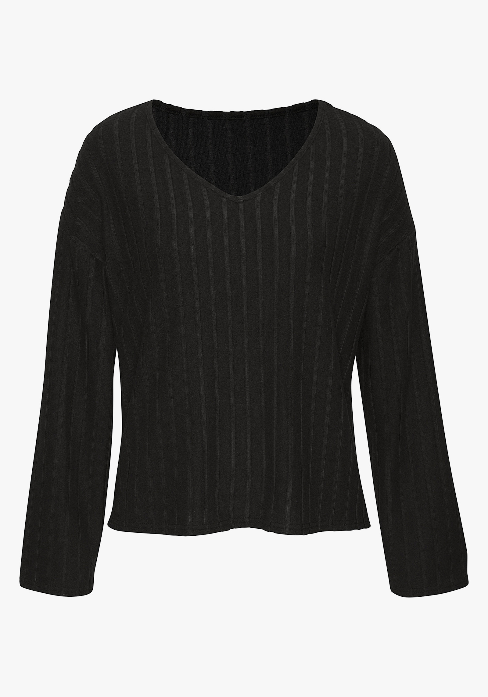 Vivance Langarmshirt - schwarz