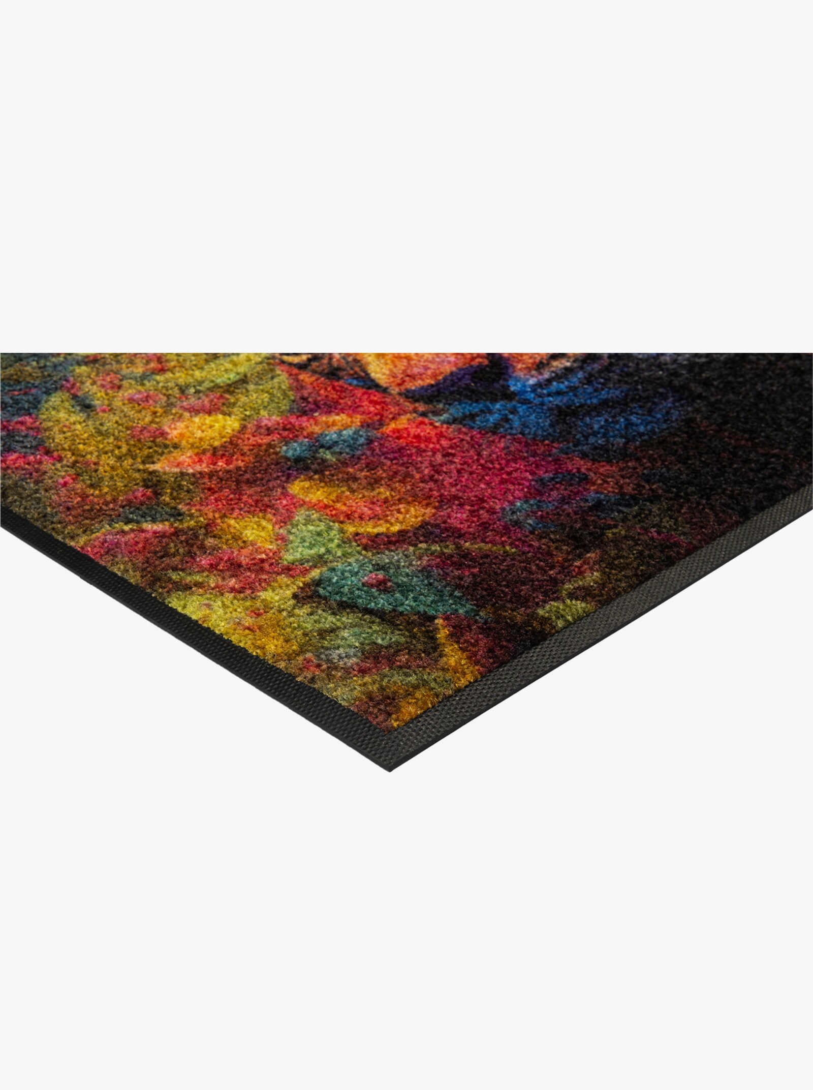 wash+dry by Kleen-Tex Fußmatte - rot-bunt