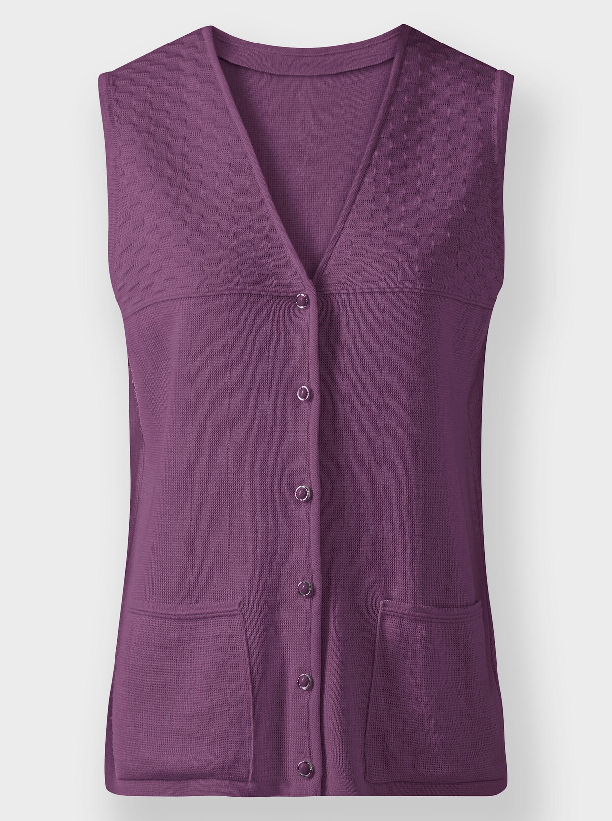 Mouwloos vest - violet