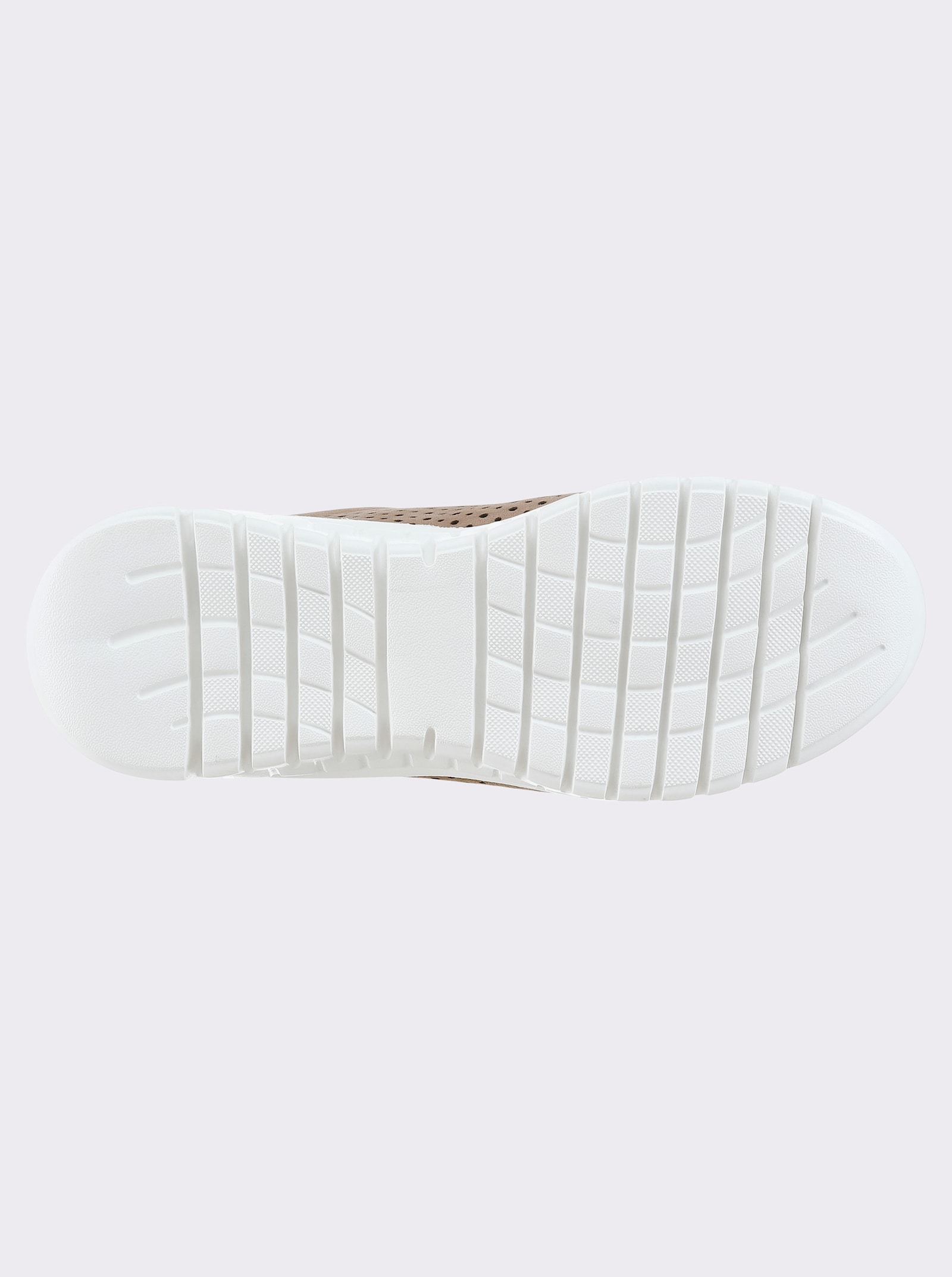 Naturläufer Sneaker mit Zipper - elfenbein