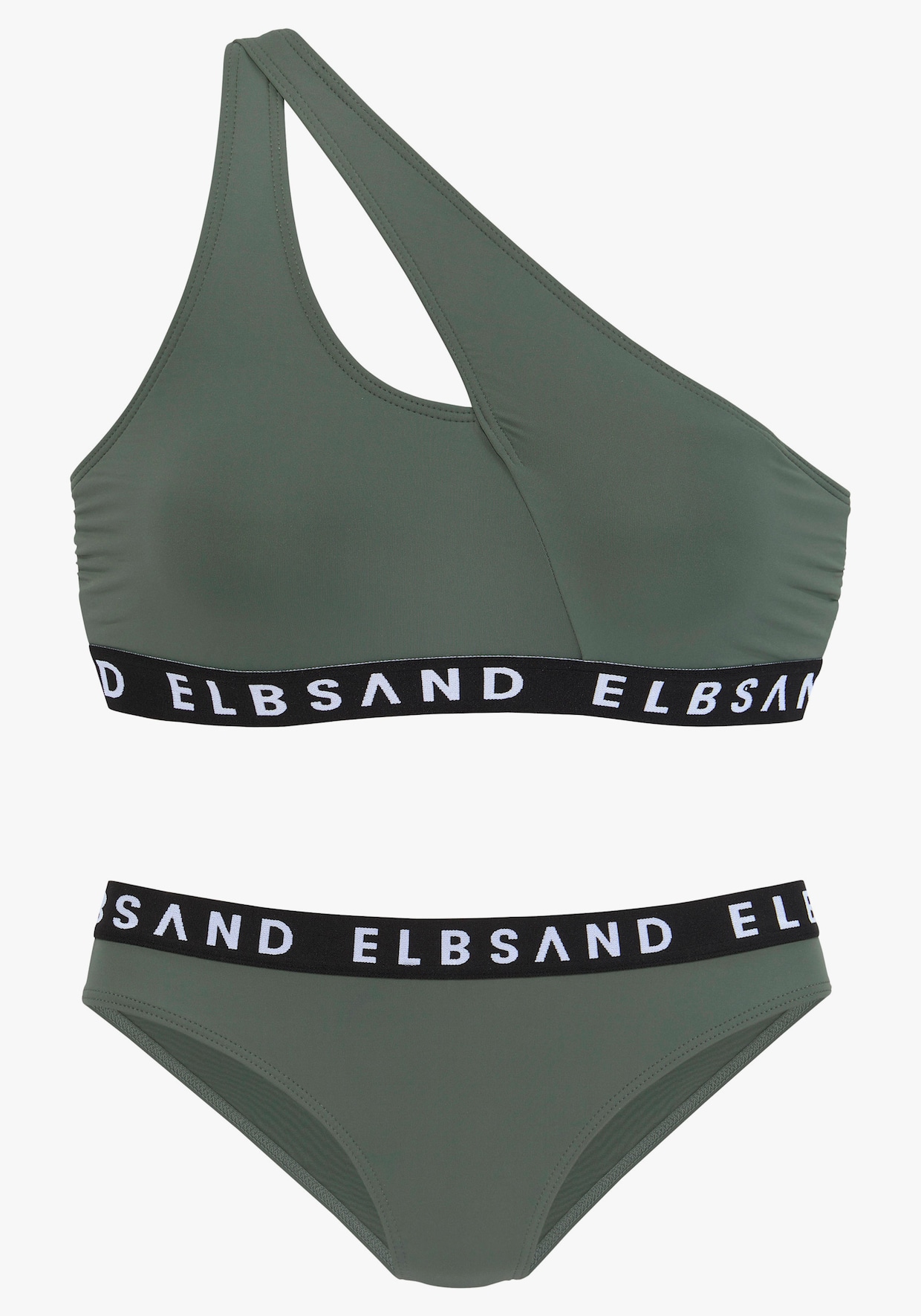 Elbsand Bustier-Bikini - oliv