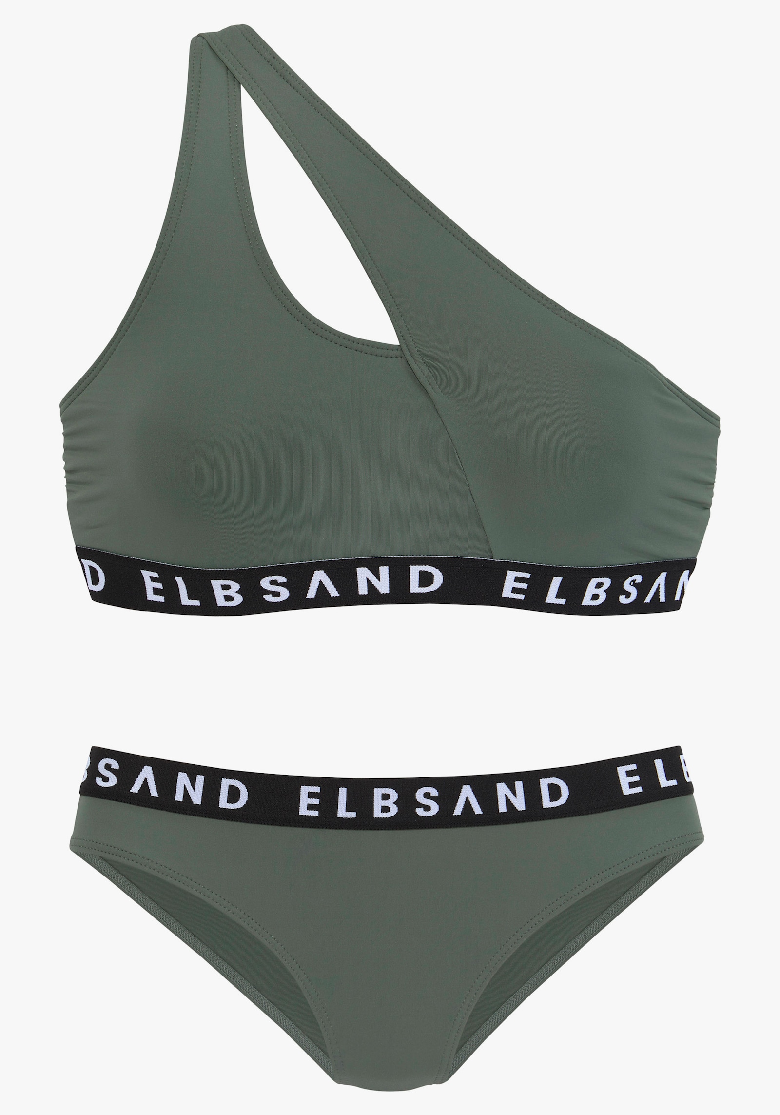 Elbsand Bustier-Bikini - oliv