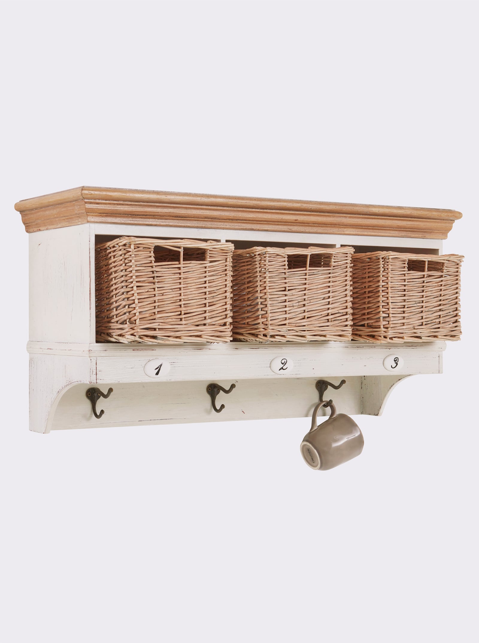 heine home Hängeregal - creme-natur