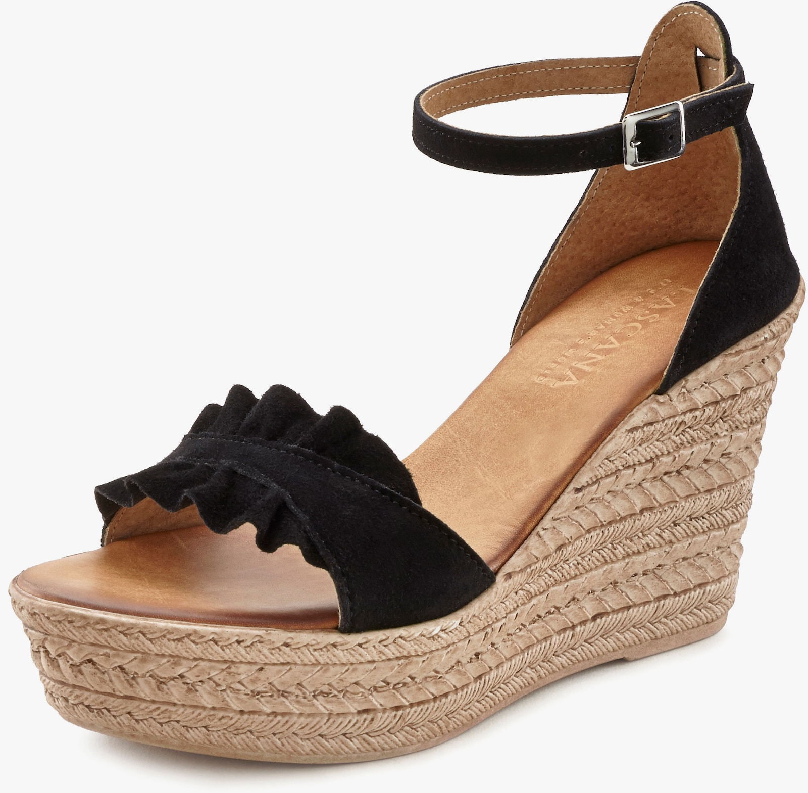 LASCANA Sandalen - zwart