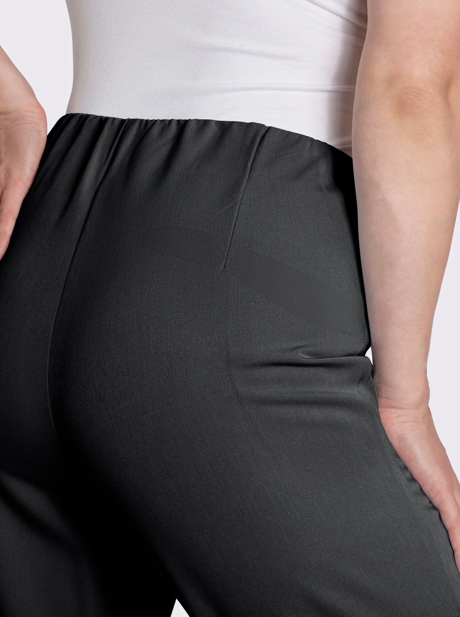Stretch-Hose mit innenliegendem Dehnbund - anthrazit