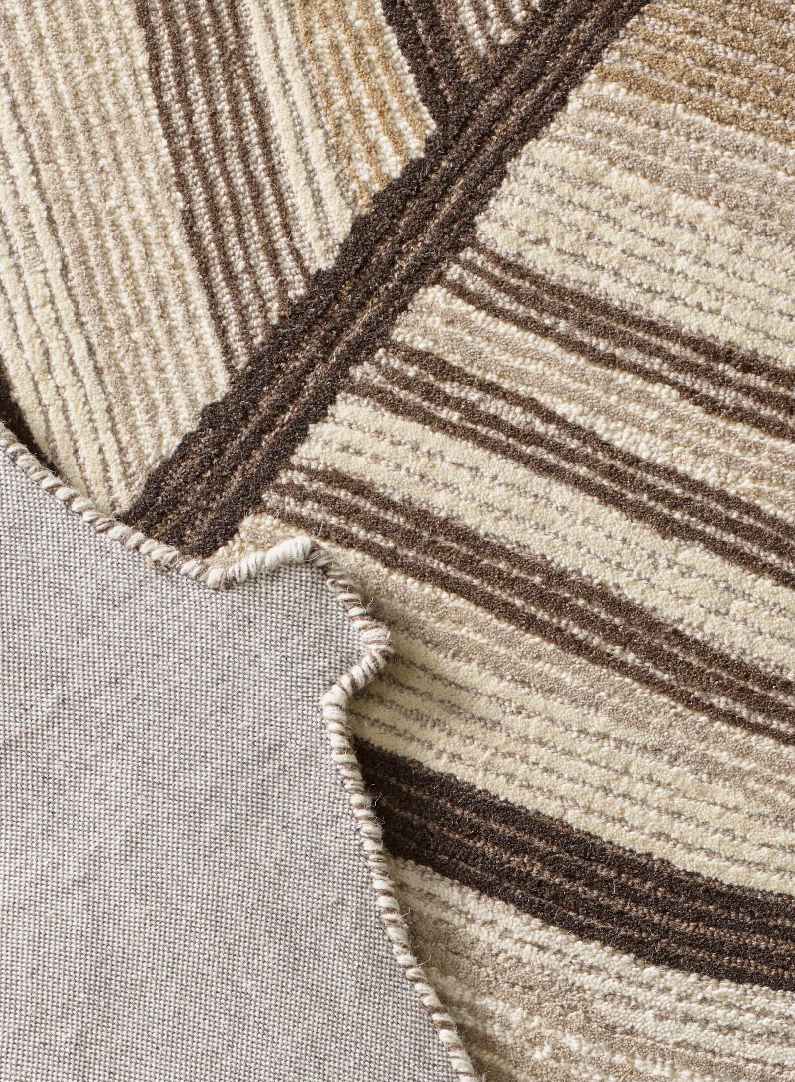 heine home Teppich - braun-taupe