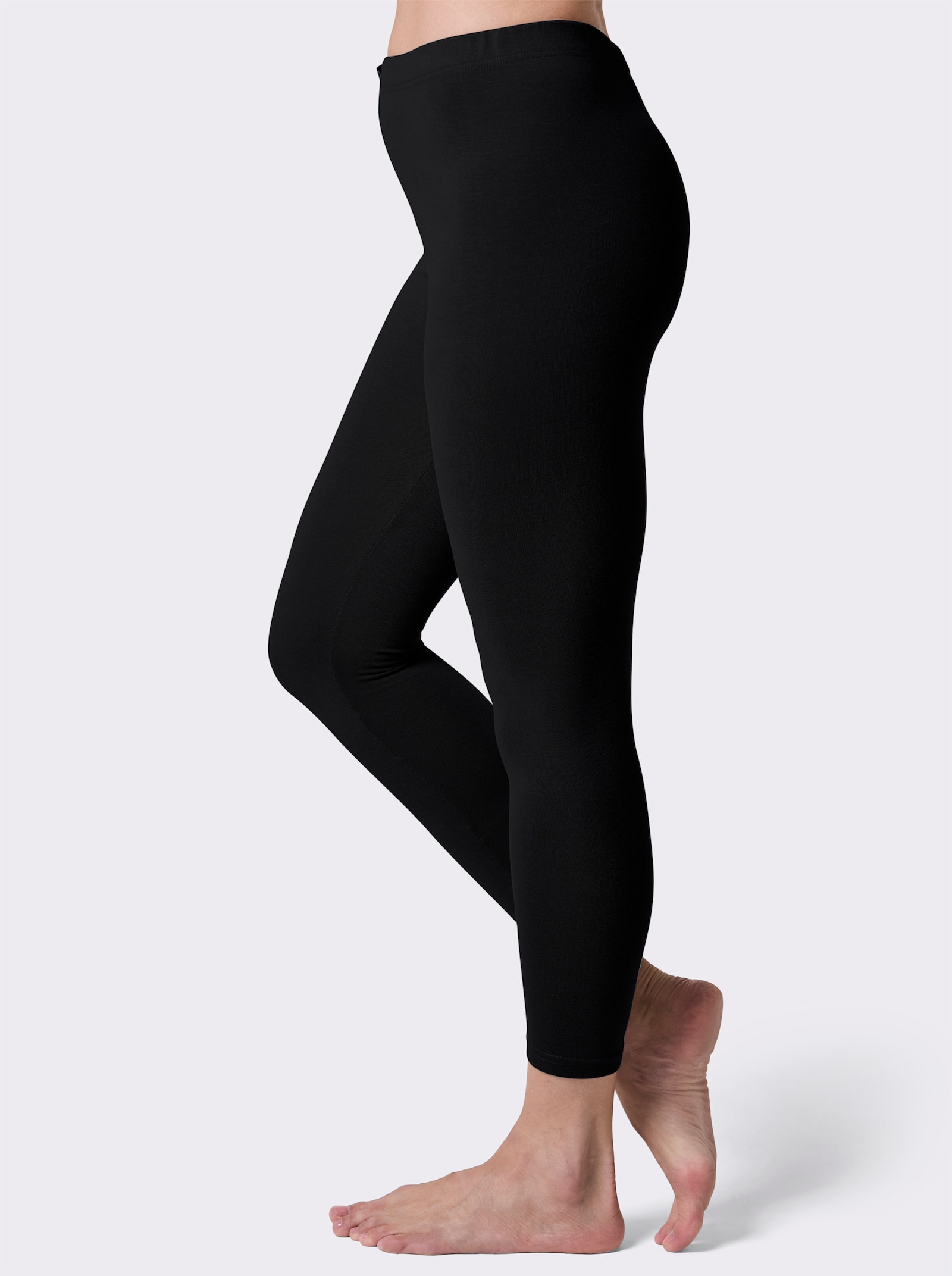 wäschepur Leggings - schwarz
