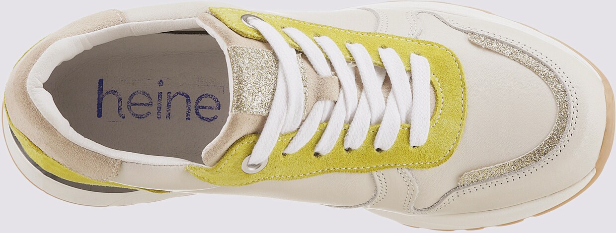 heine Sneaker - beige-limone