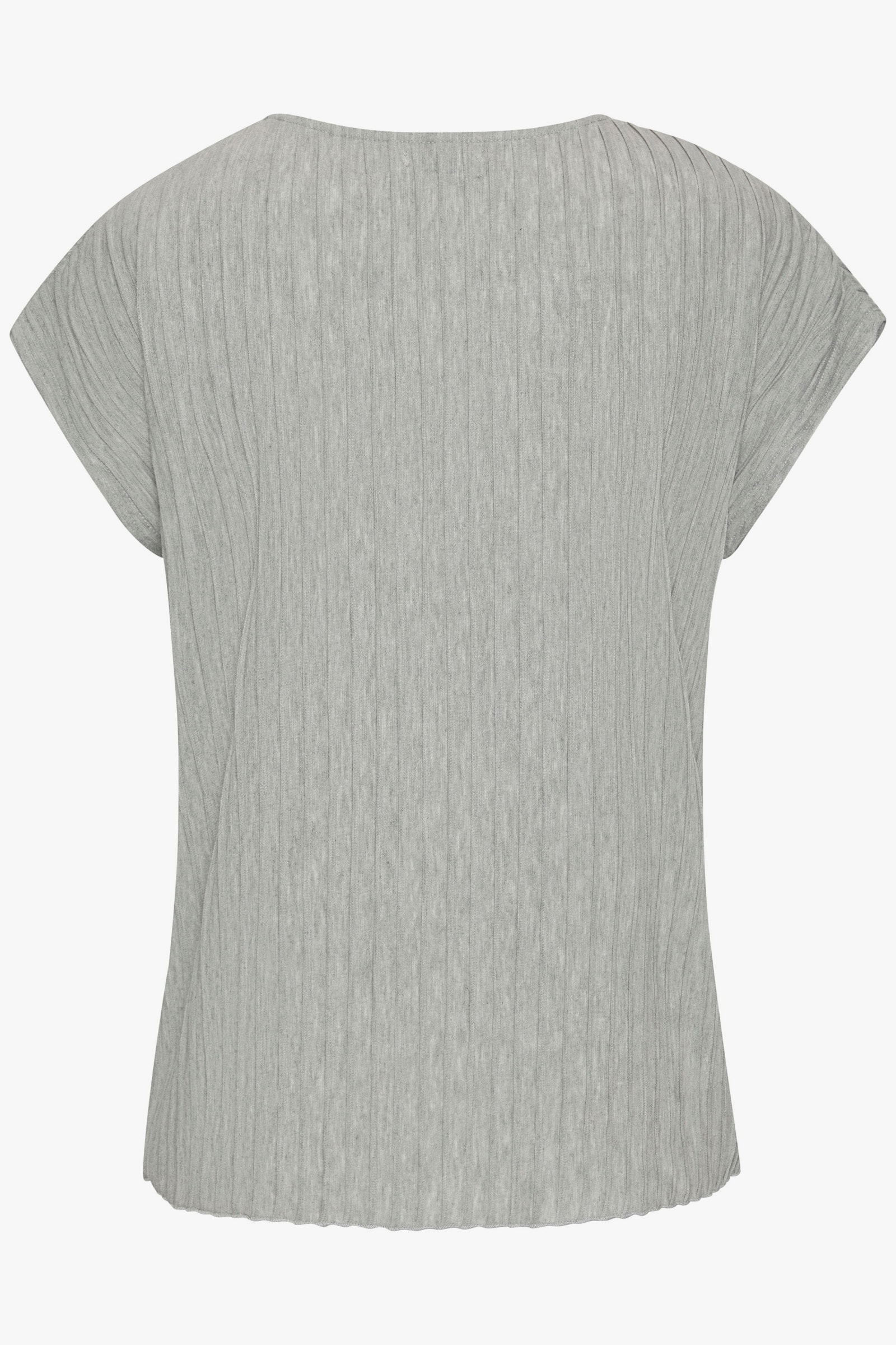 LASCANA T-Shirt - grau meliert