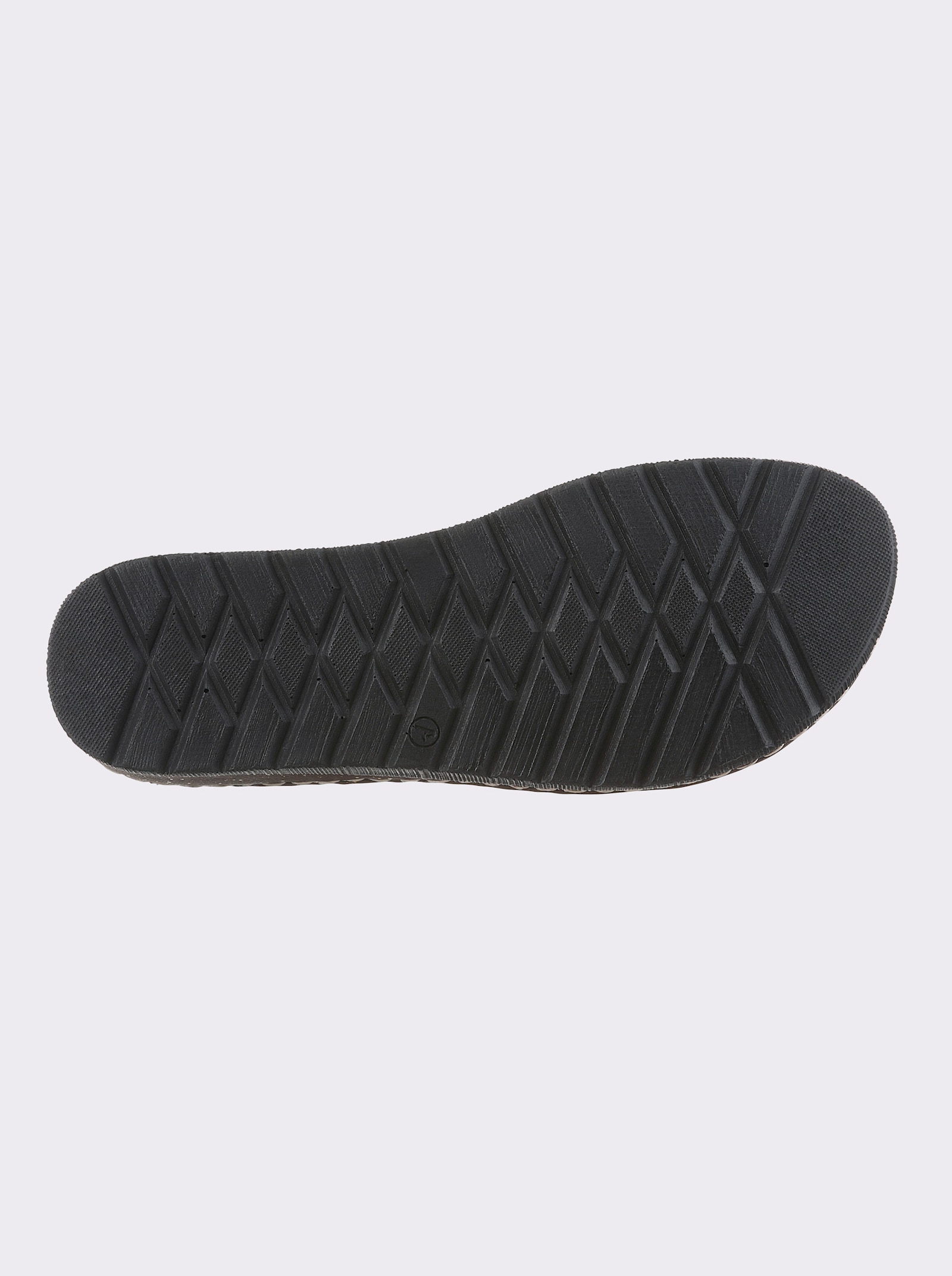 Gemini Sandale mit Gummizug - schwarz