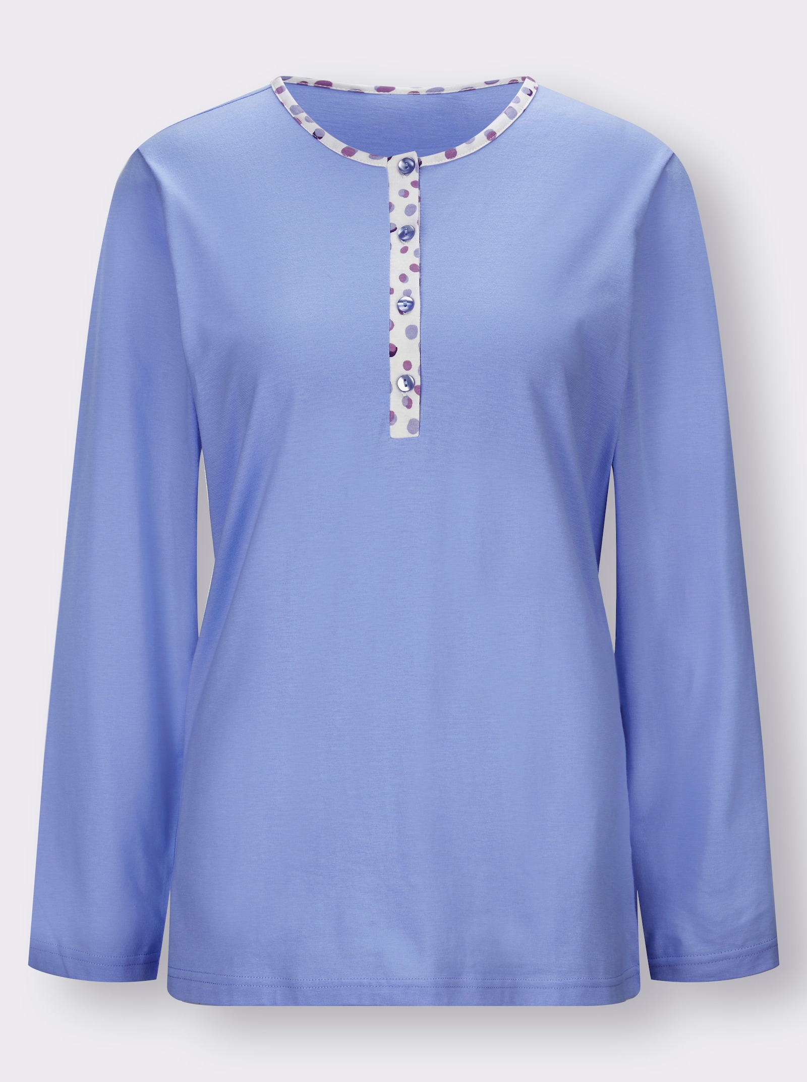 Ascafa Schlafanzüge zum Kombinieren - lila-bedruckt