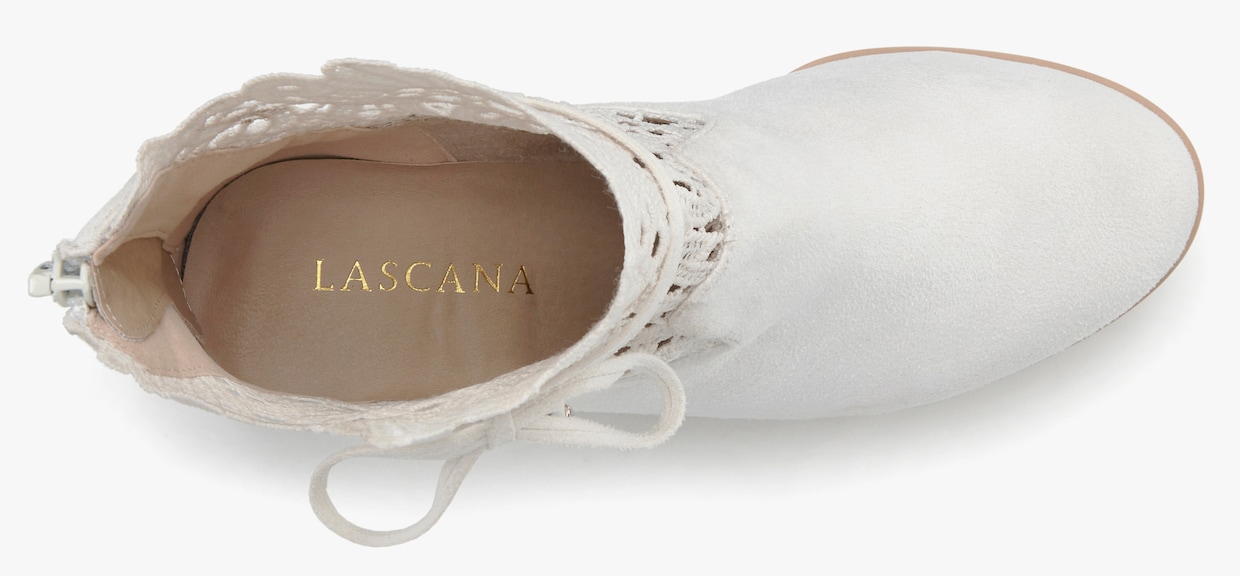 LASCANA bottines à talon haut - beige