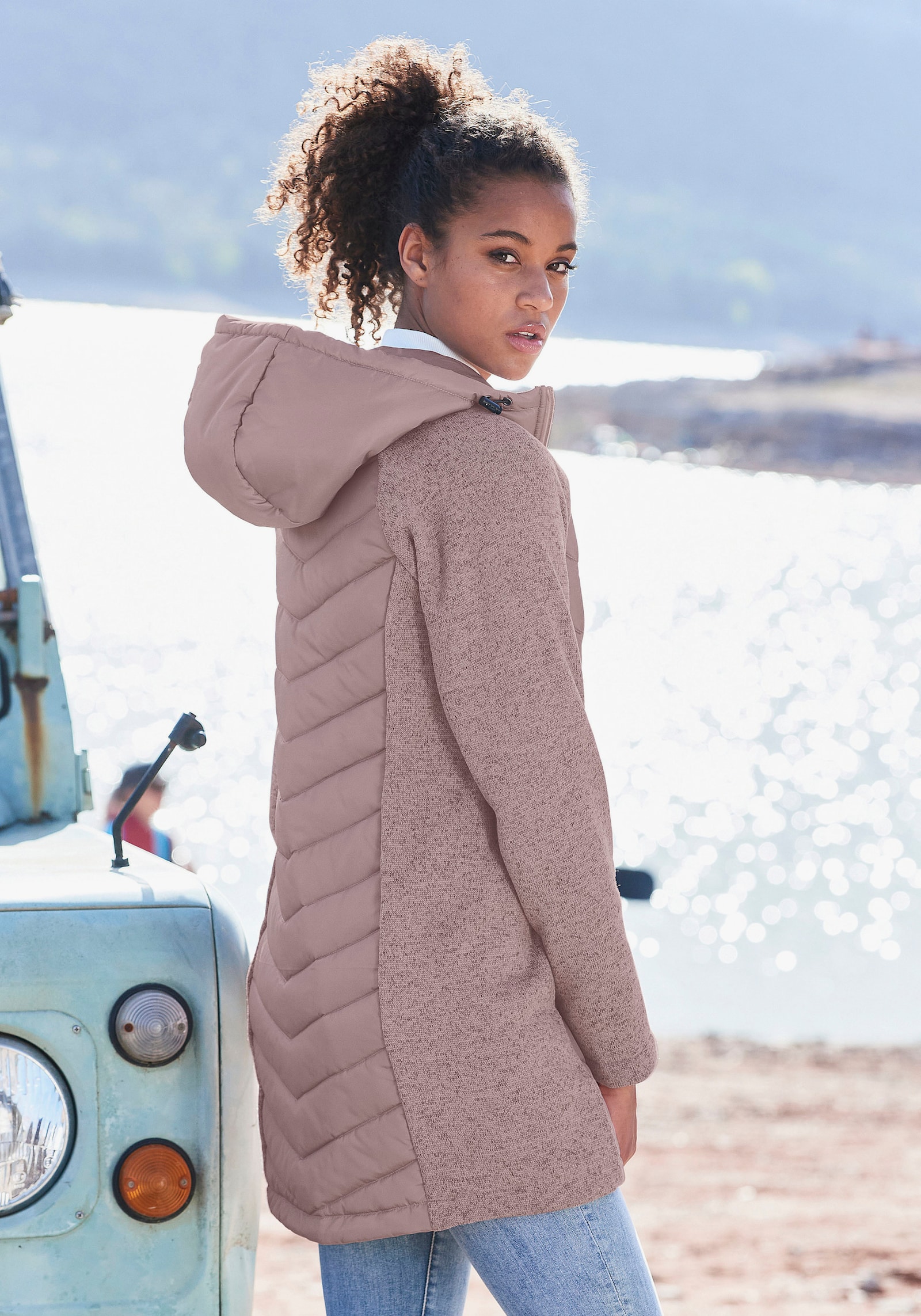 Vivance Steppjacke - altrosa