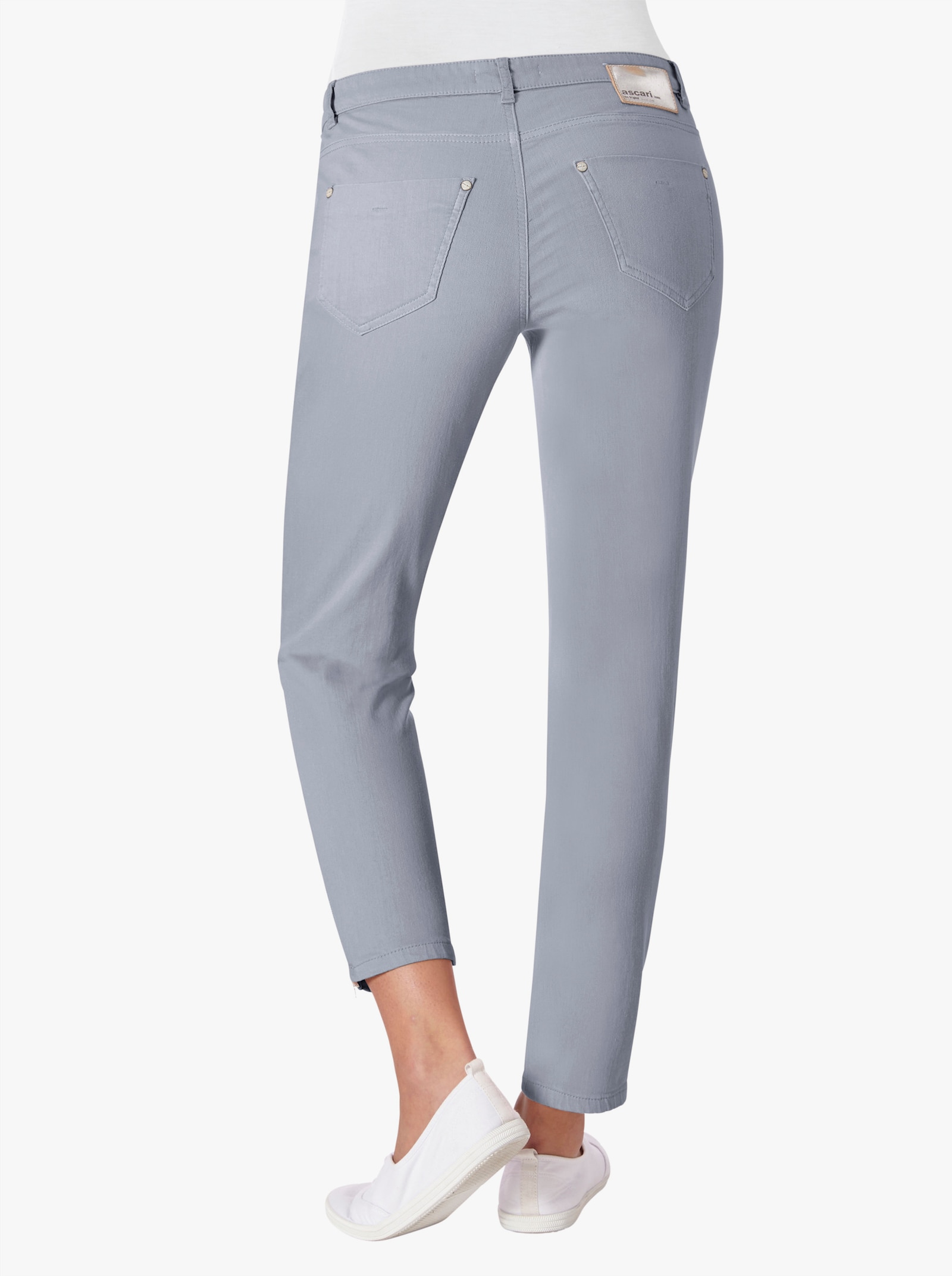 Ascari Stretchjeans met 'buik weg'-effect - grijs