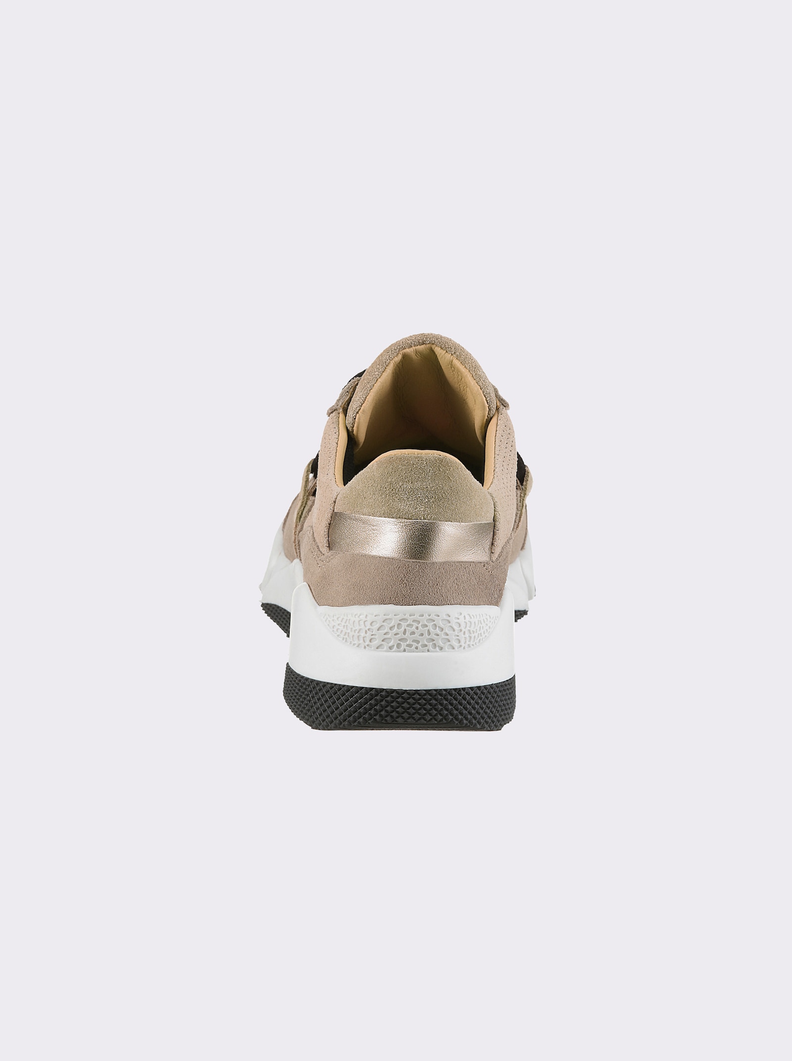 heine Sneaker - taupe/zwart