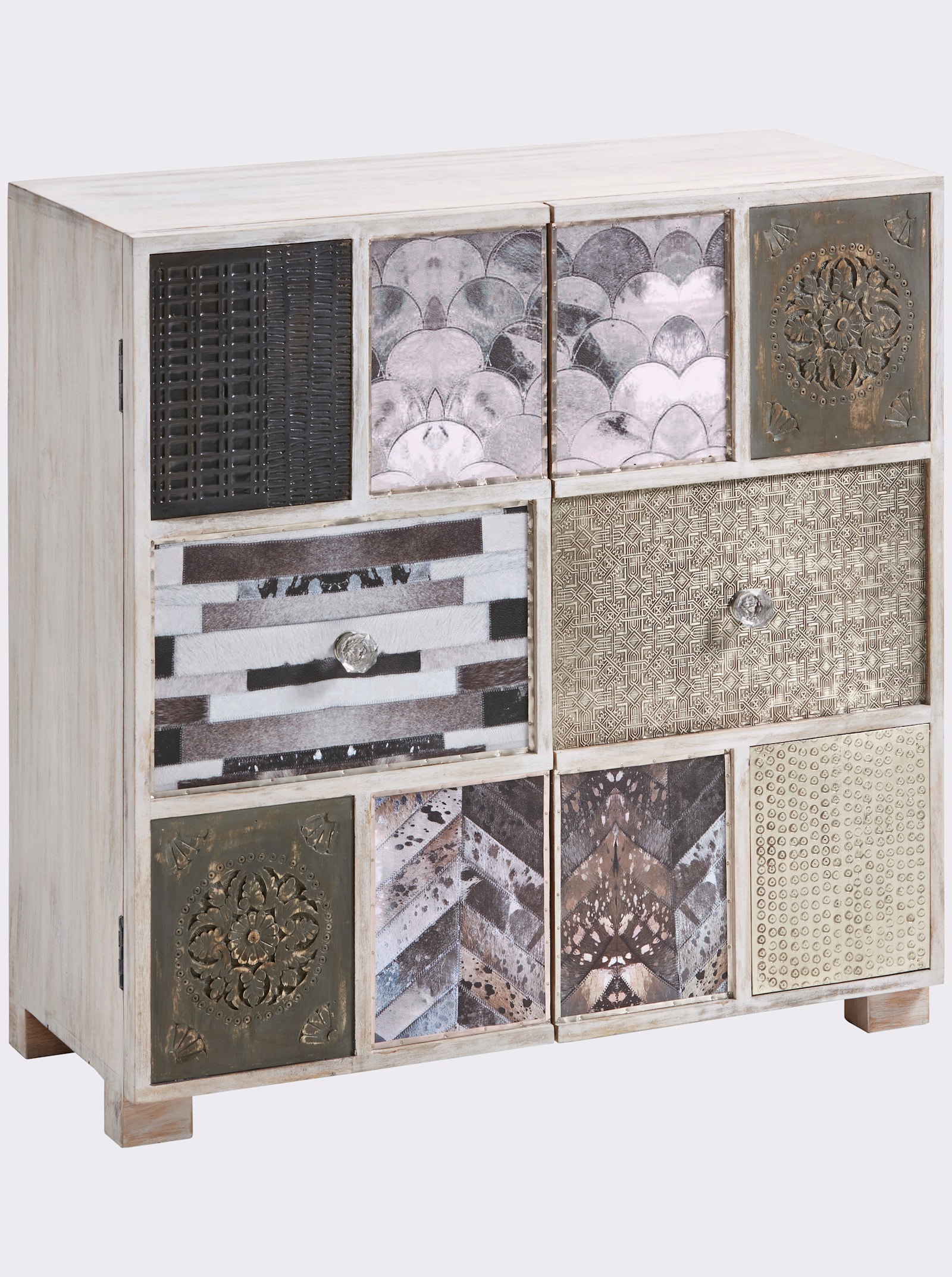 heine home Kommode - weiß-gewischt