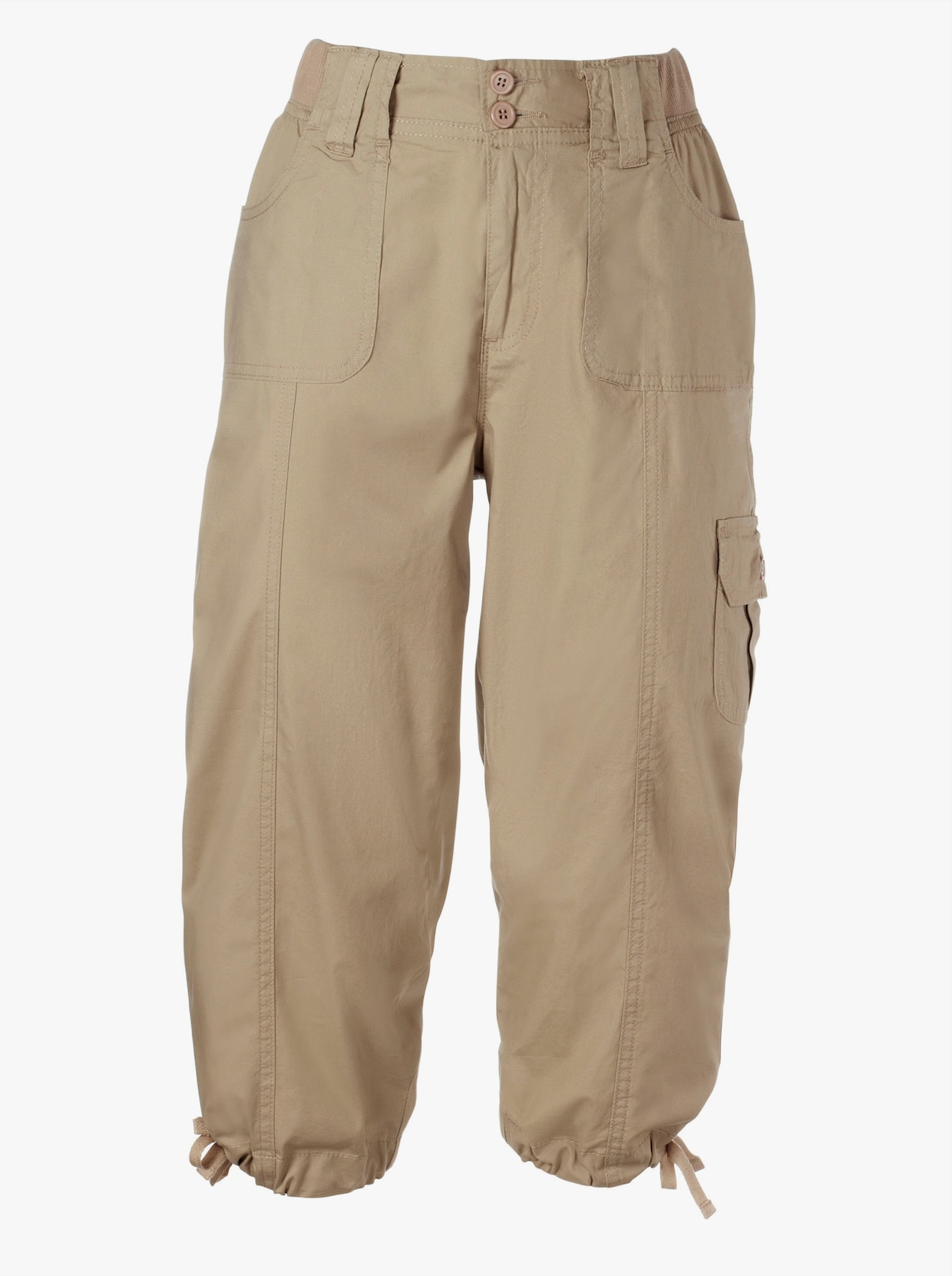 Caprihose - taupe