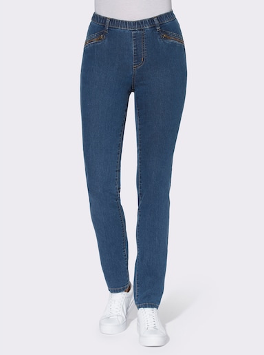 Jeans - blue-bleached