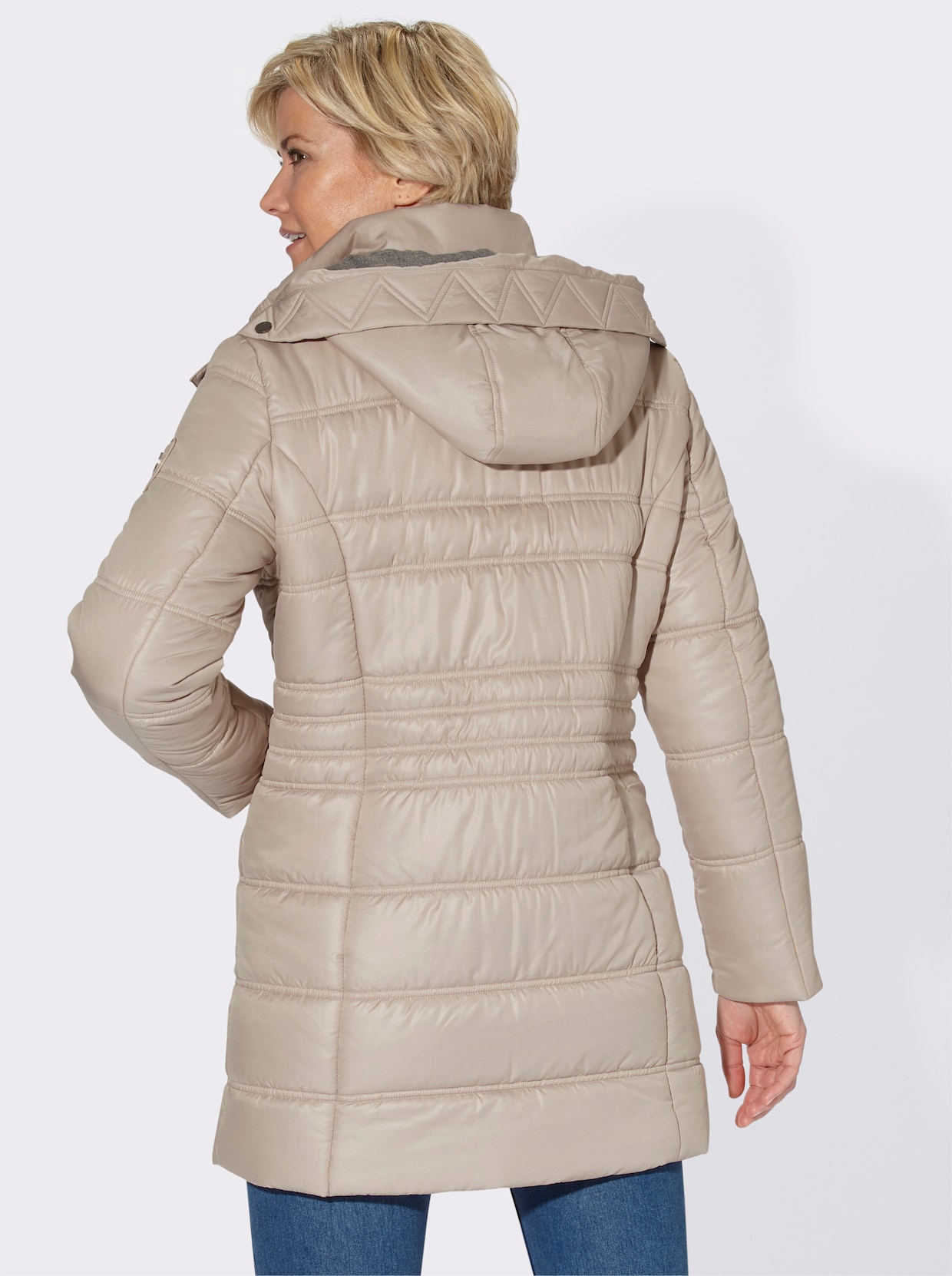 Steppjacke - sesam