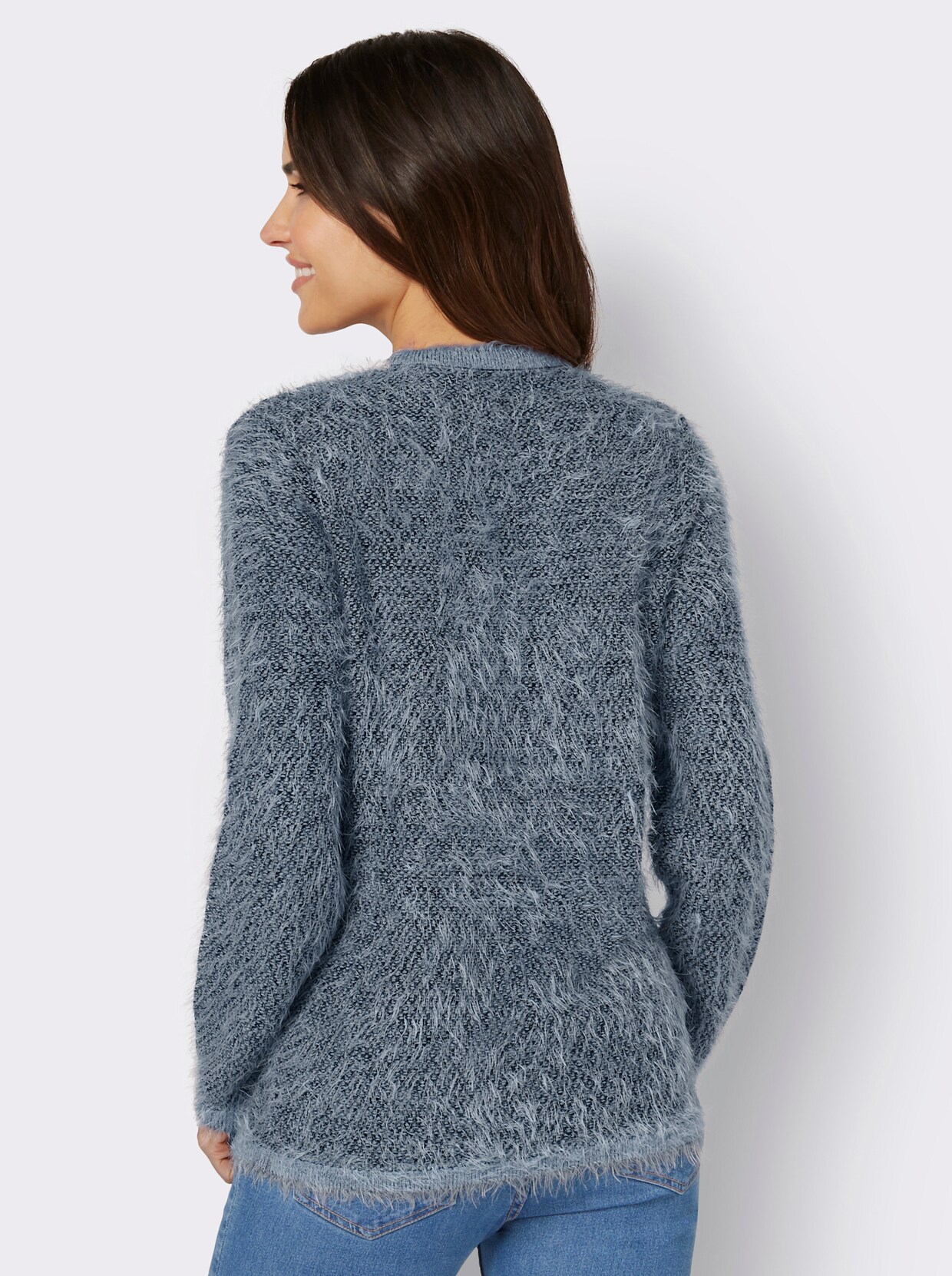 Strickpullover - bleu