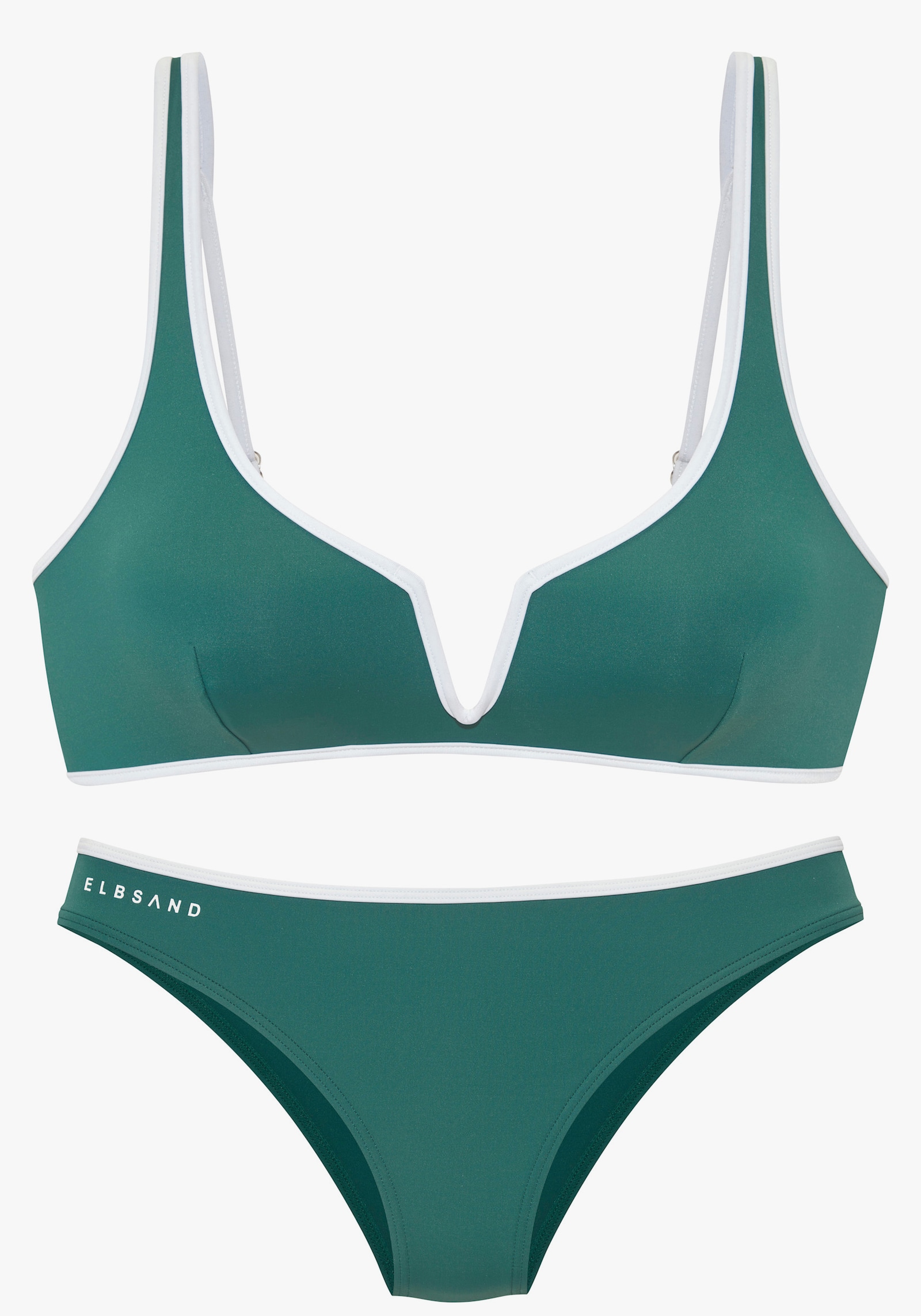 Elbsand Triangel-Bikini - petrol
