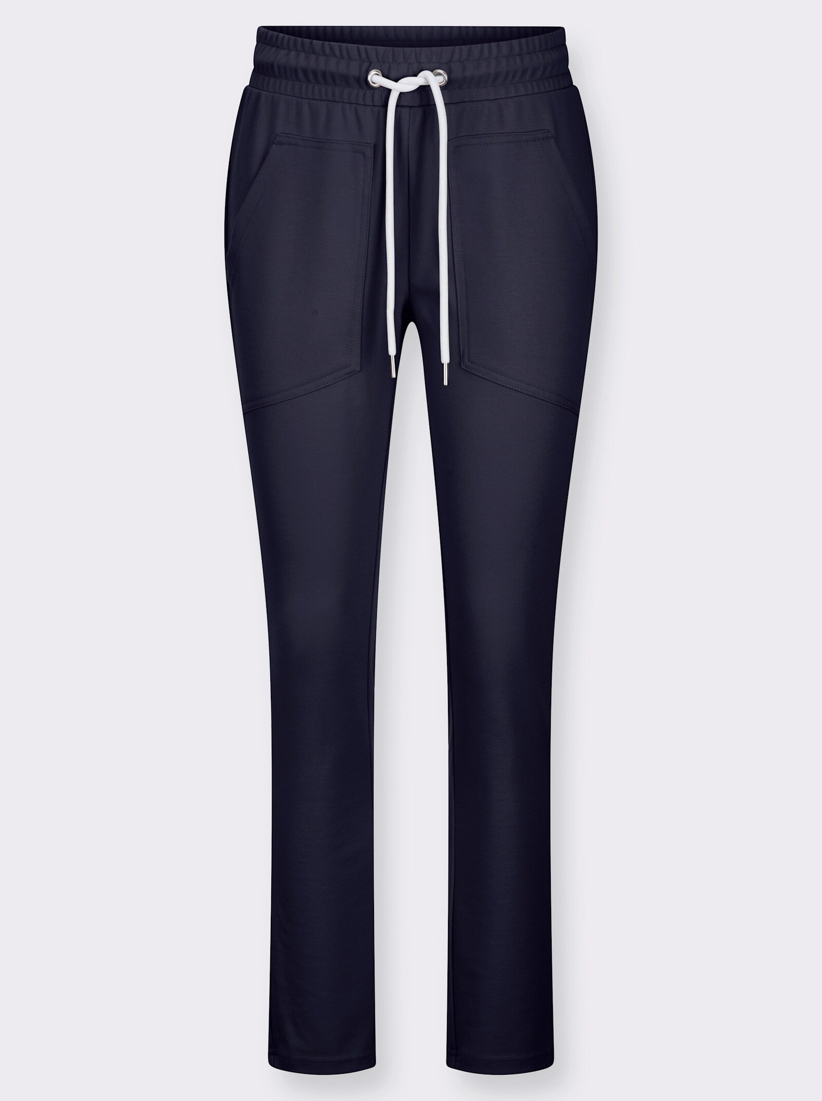 Jogg Pants mit Rundum-Dehnbund - marine