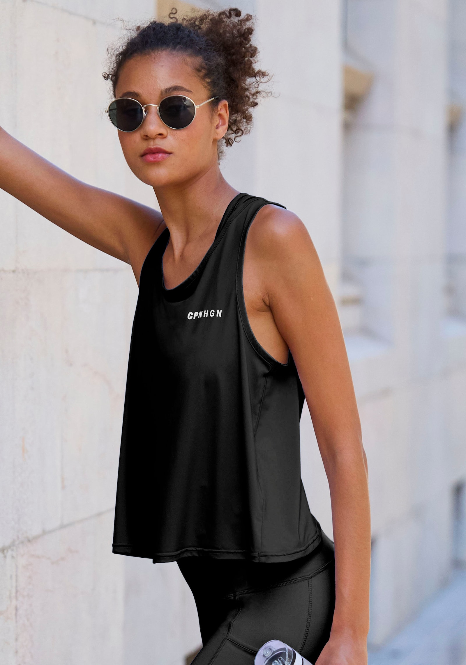 Copenhagen Studios Funktionstop - schwarz