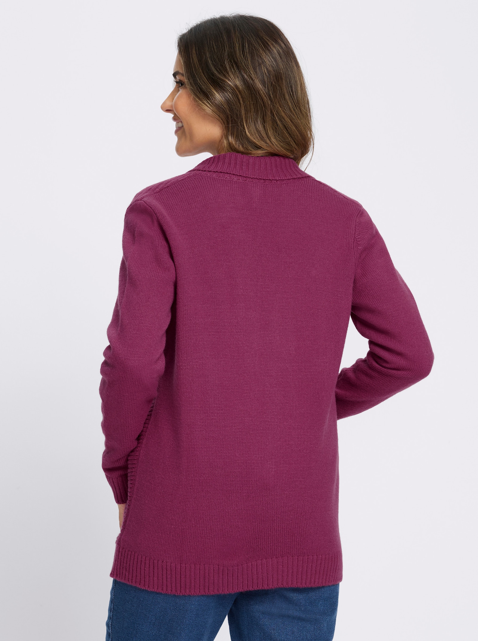 Cardigan in Ripp-Optik - erika