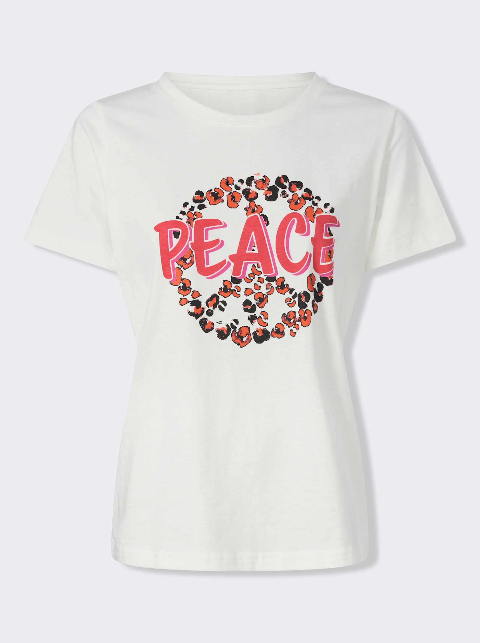 heine Shirt mit Schriftzug - ecru