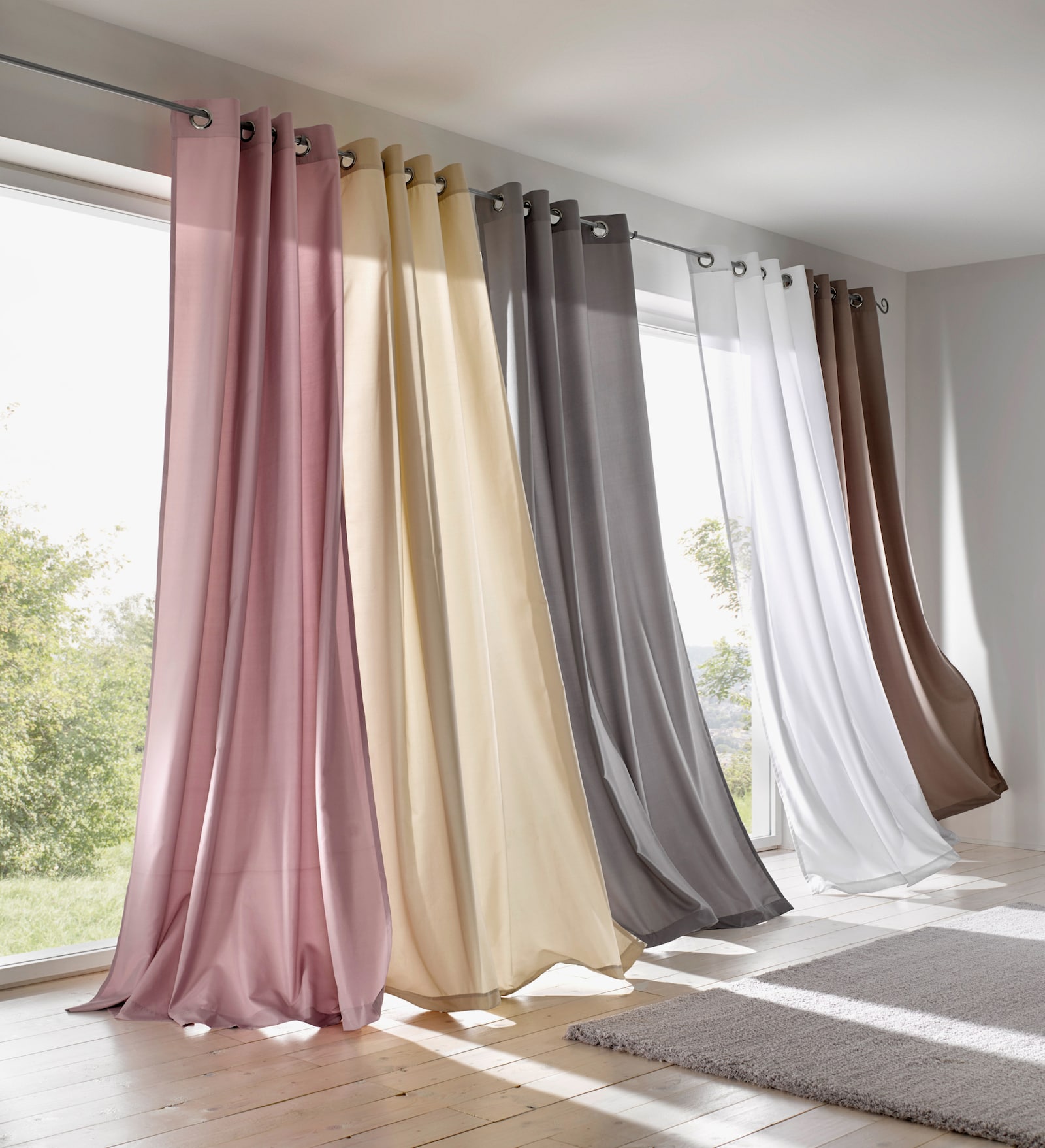 heine home Dekoschal - grau