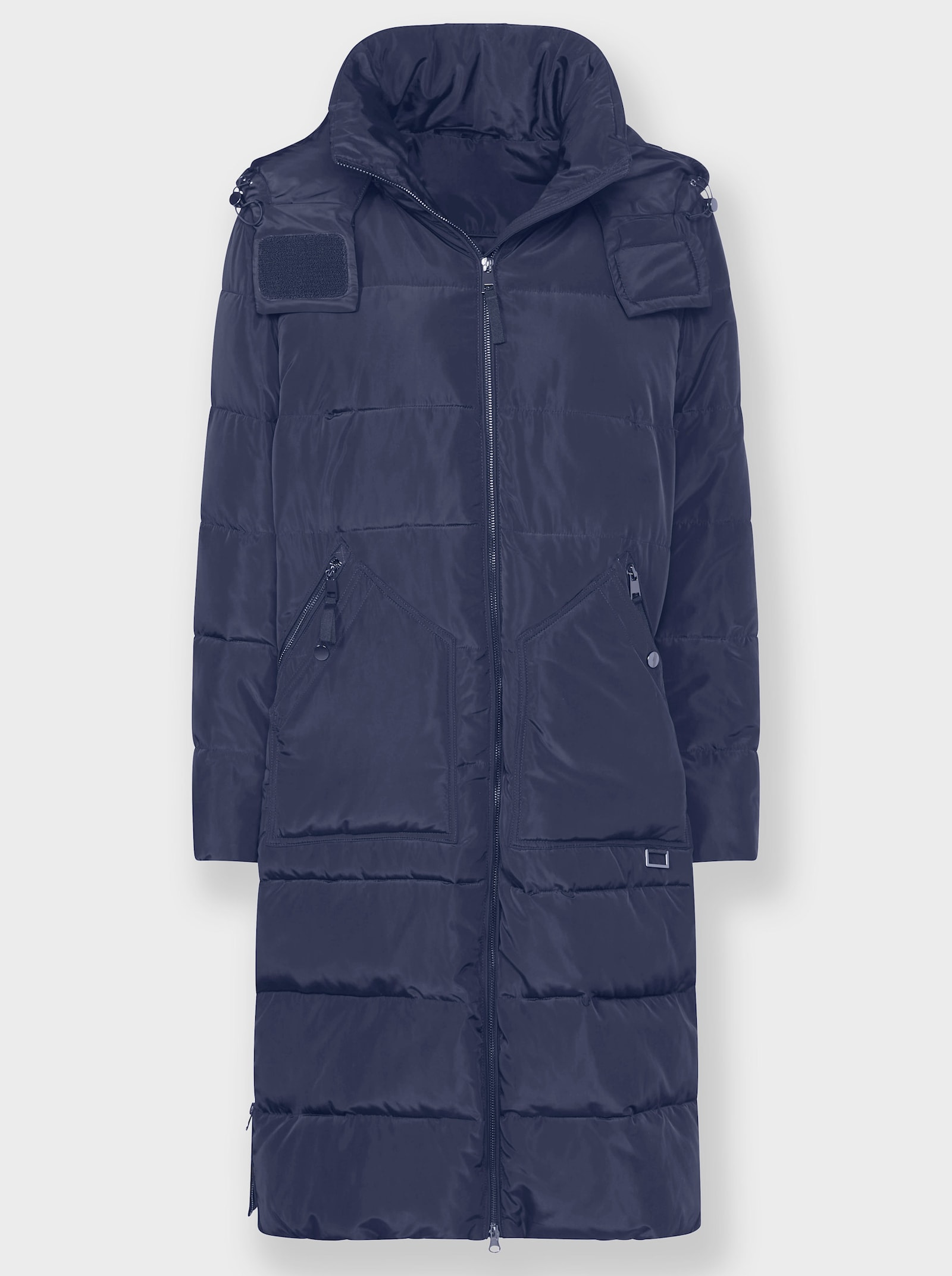 heine Manteau matelassé avec capuche amovible - marine