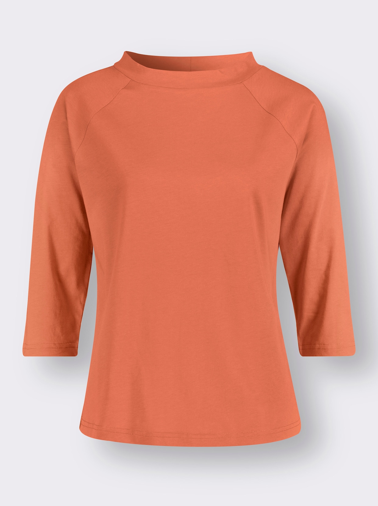 3/4-Arm-Shirt - mandarine
