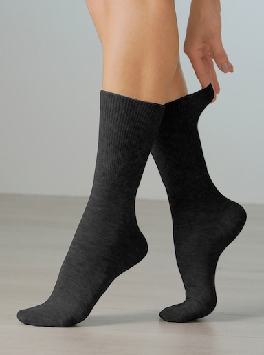 wäschepur Socken - schwarz