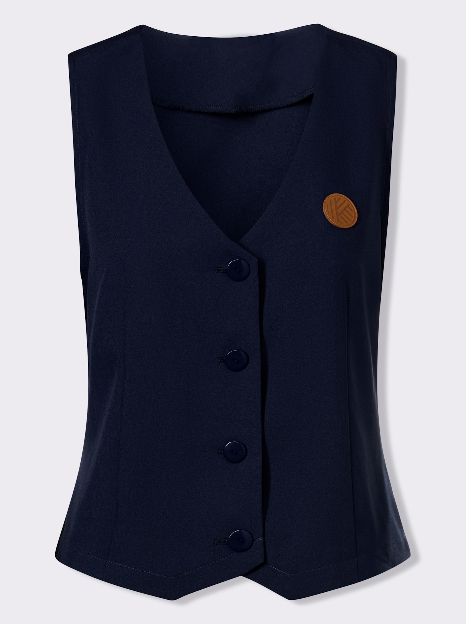 Weste zum Knöpfen - marine