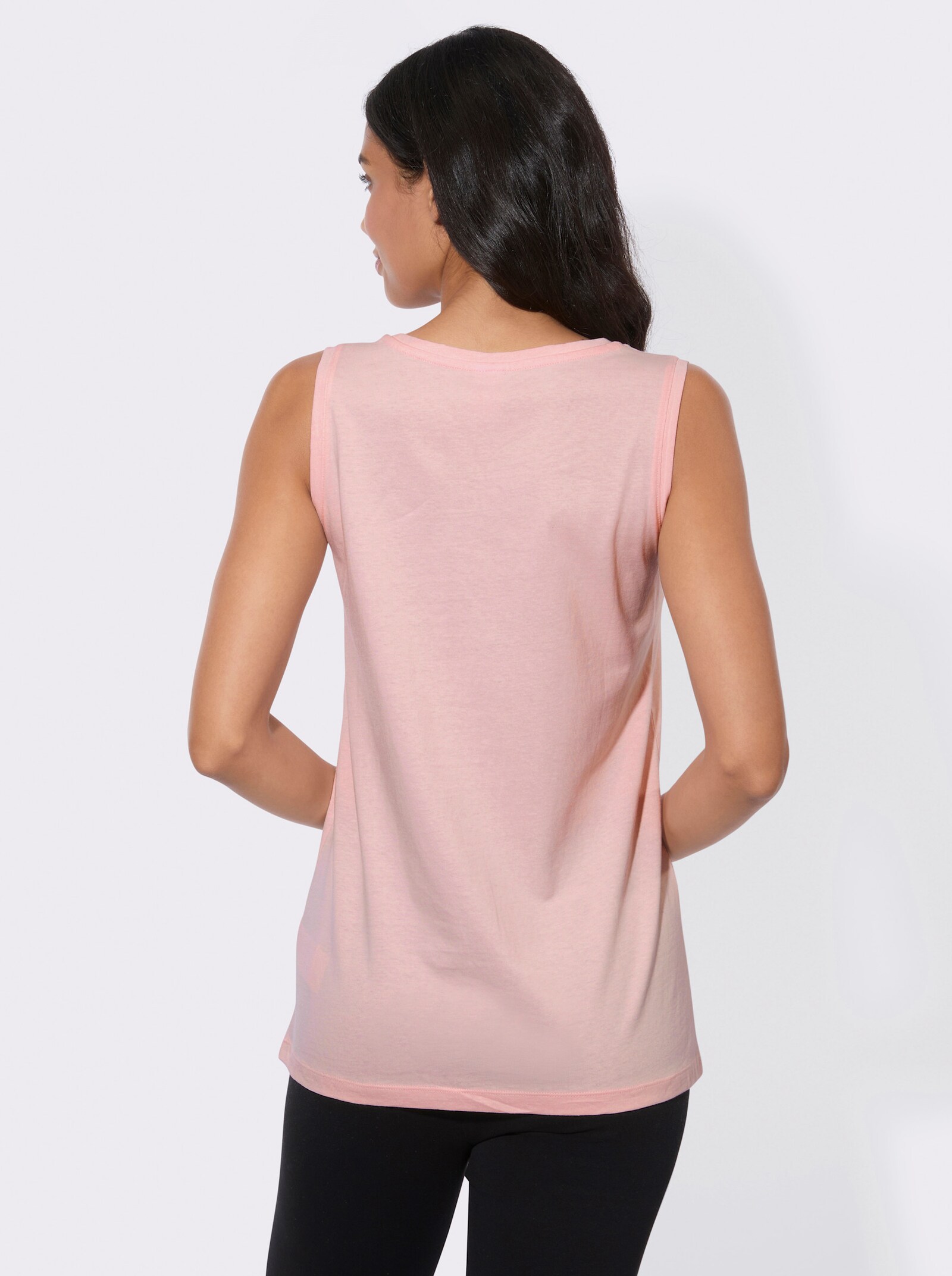 Sporttop im Doppelpack - rot + hellrosé