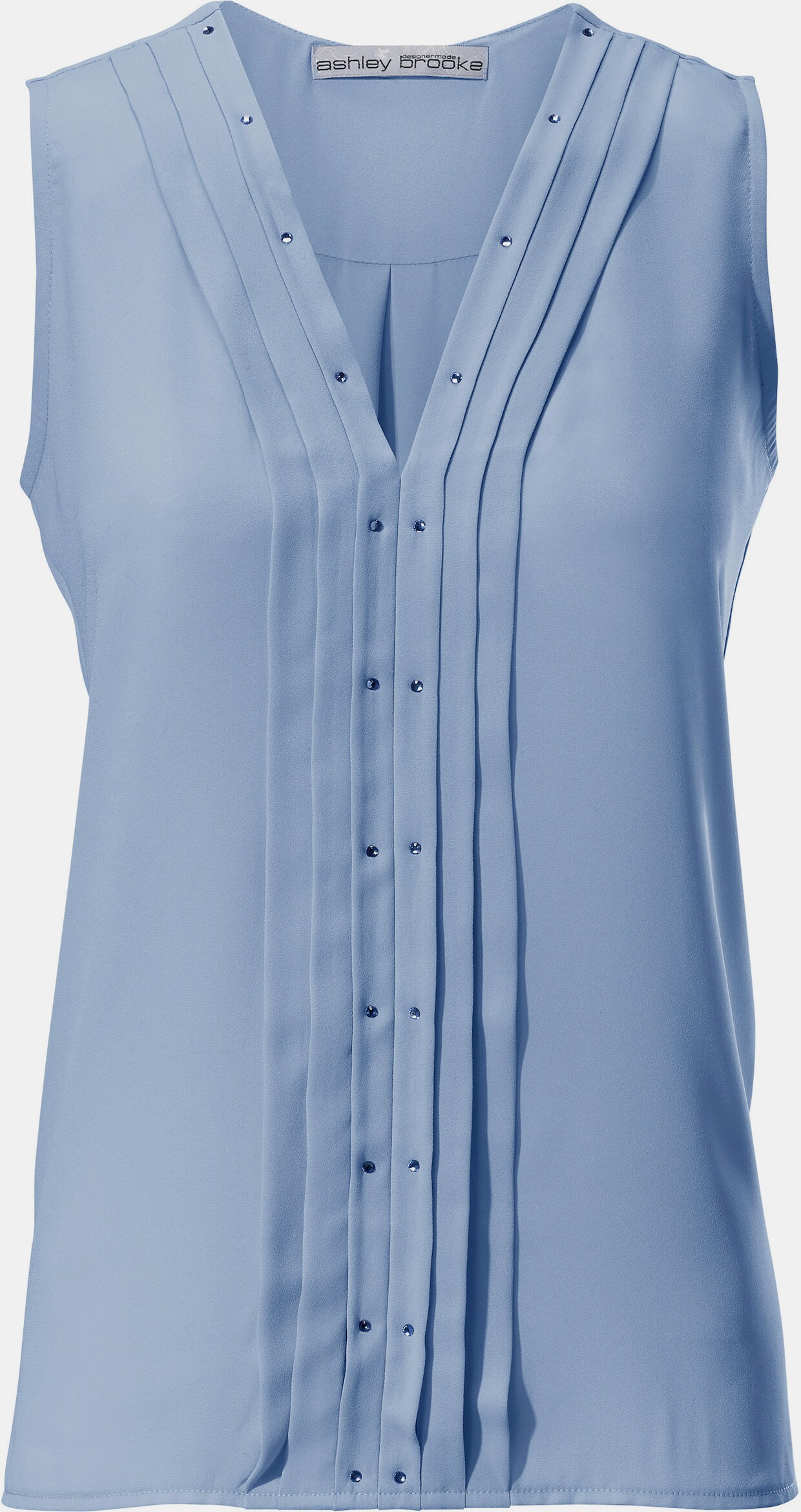 heine Blousetop - lichtblauw