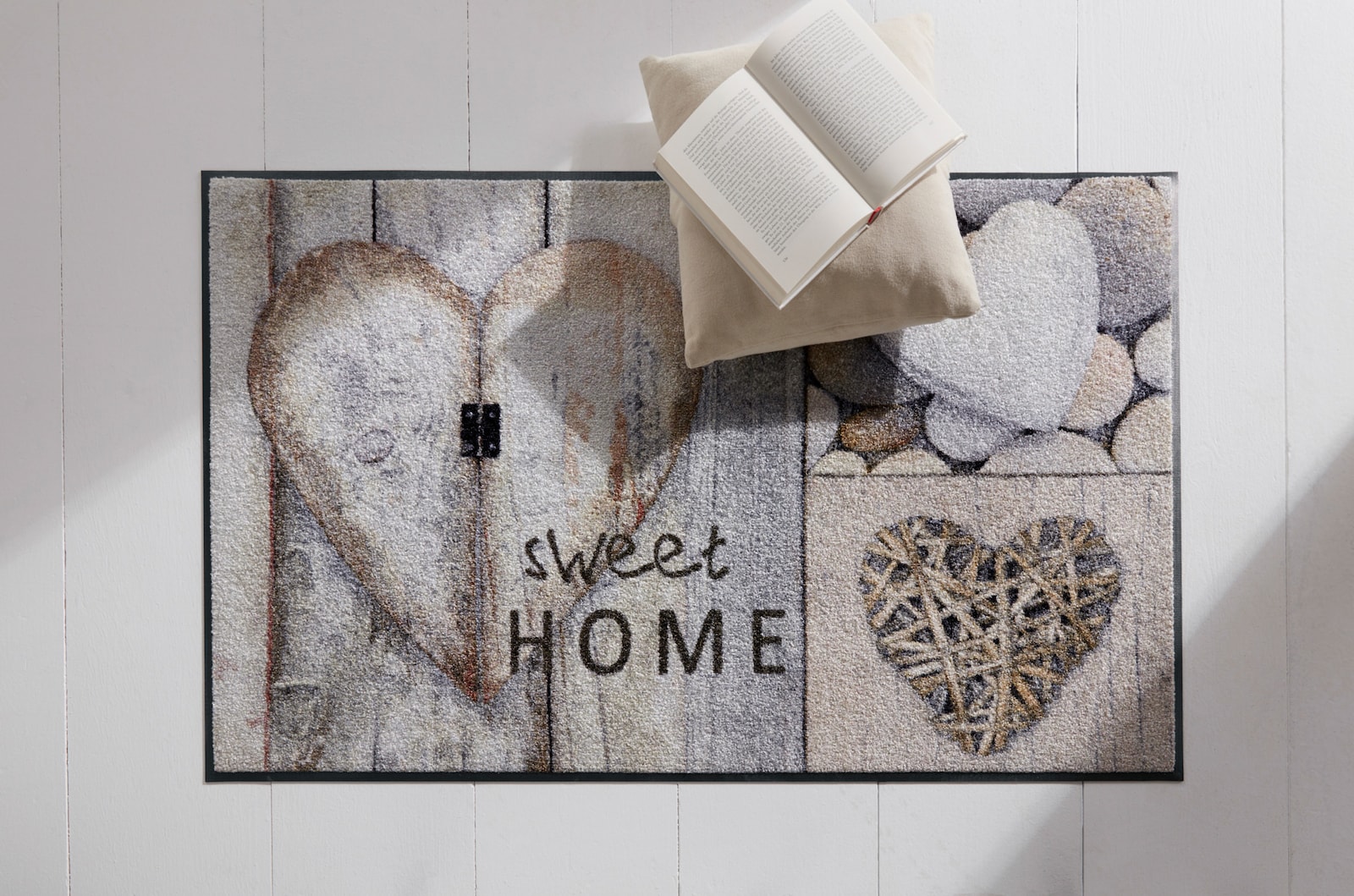 wash+dry by Kleen-Tex Fußmatte - natur