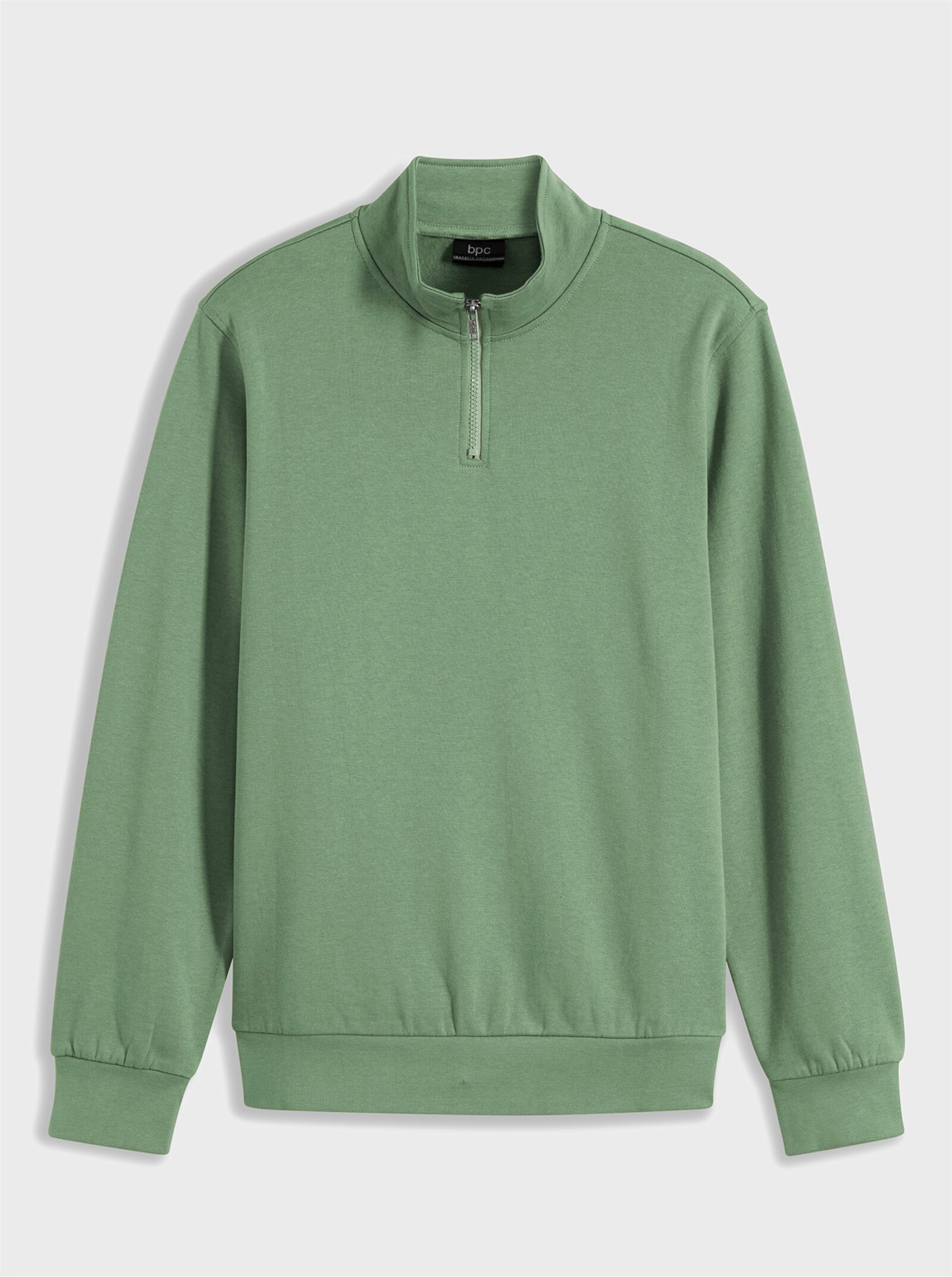 Catamaran Langarmshirt mit Stehkragen - eucalyptus