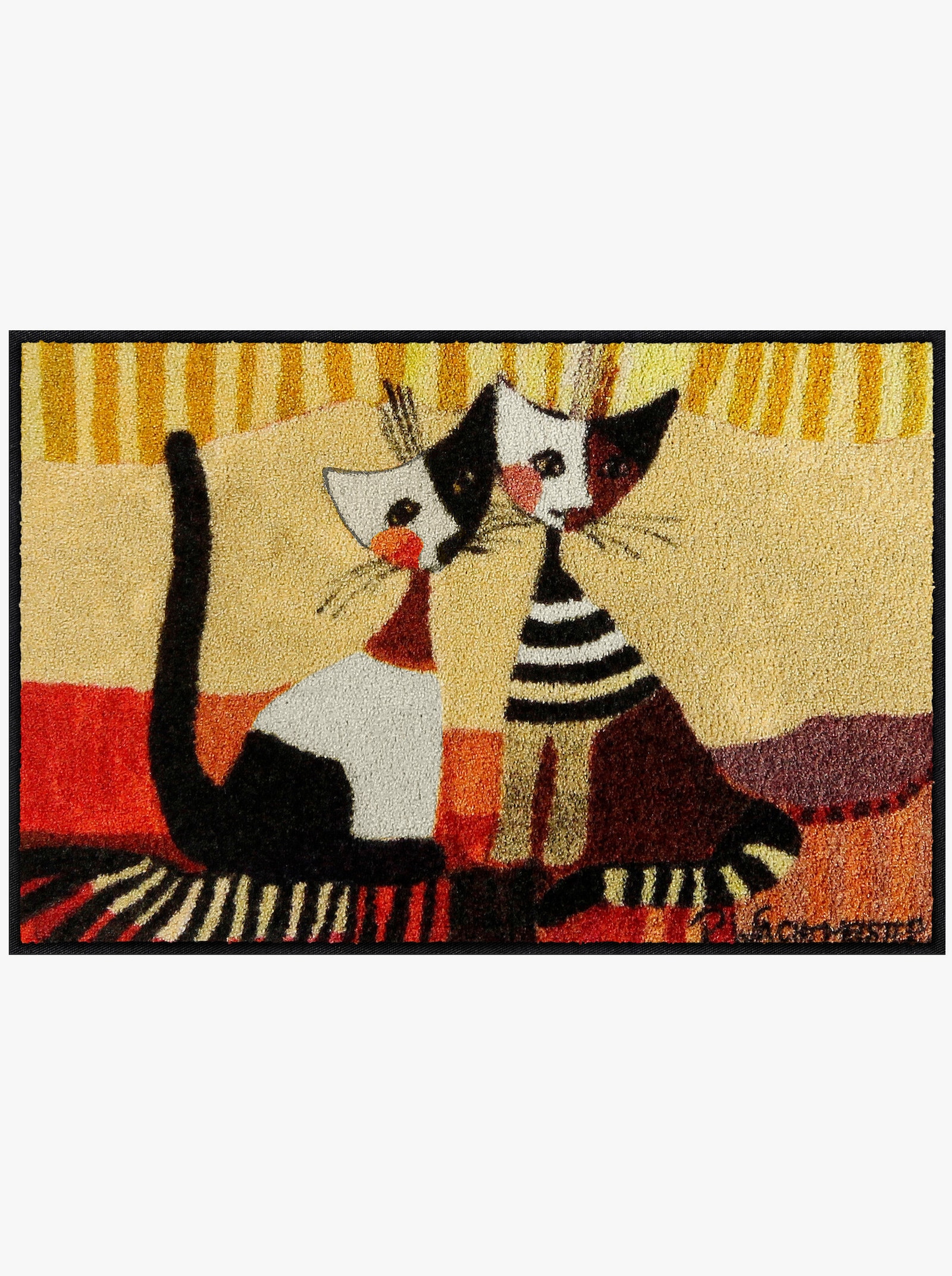 Salonloewe Fußmatte - sand-gemustert