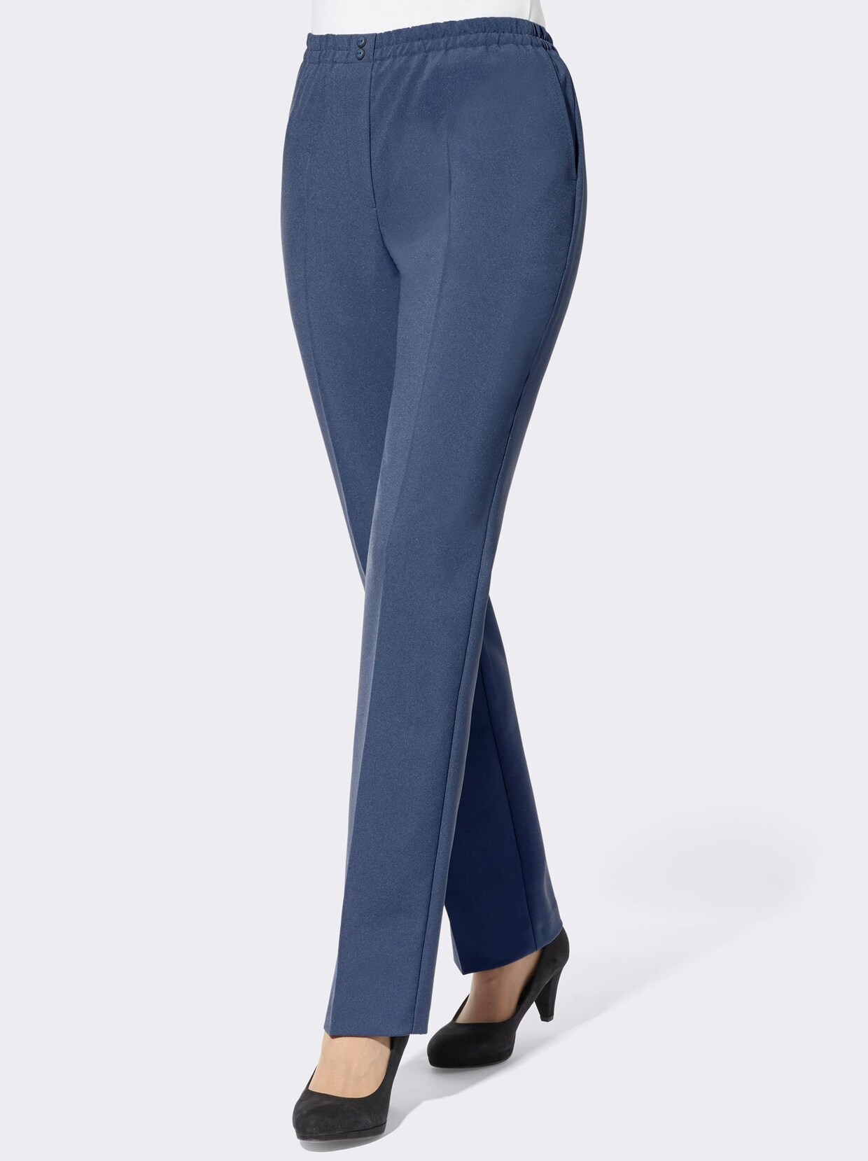 Schlupfhose - jeansblau