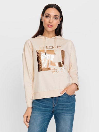 heine Sweatshirt - elfenbein