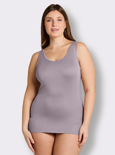 wäschepur Achselhemd in Modal-Qualität - mauve