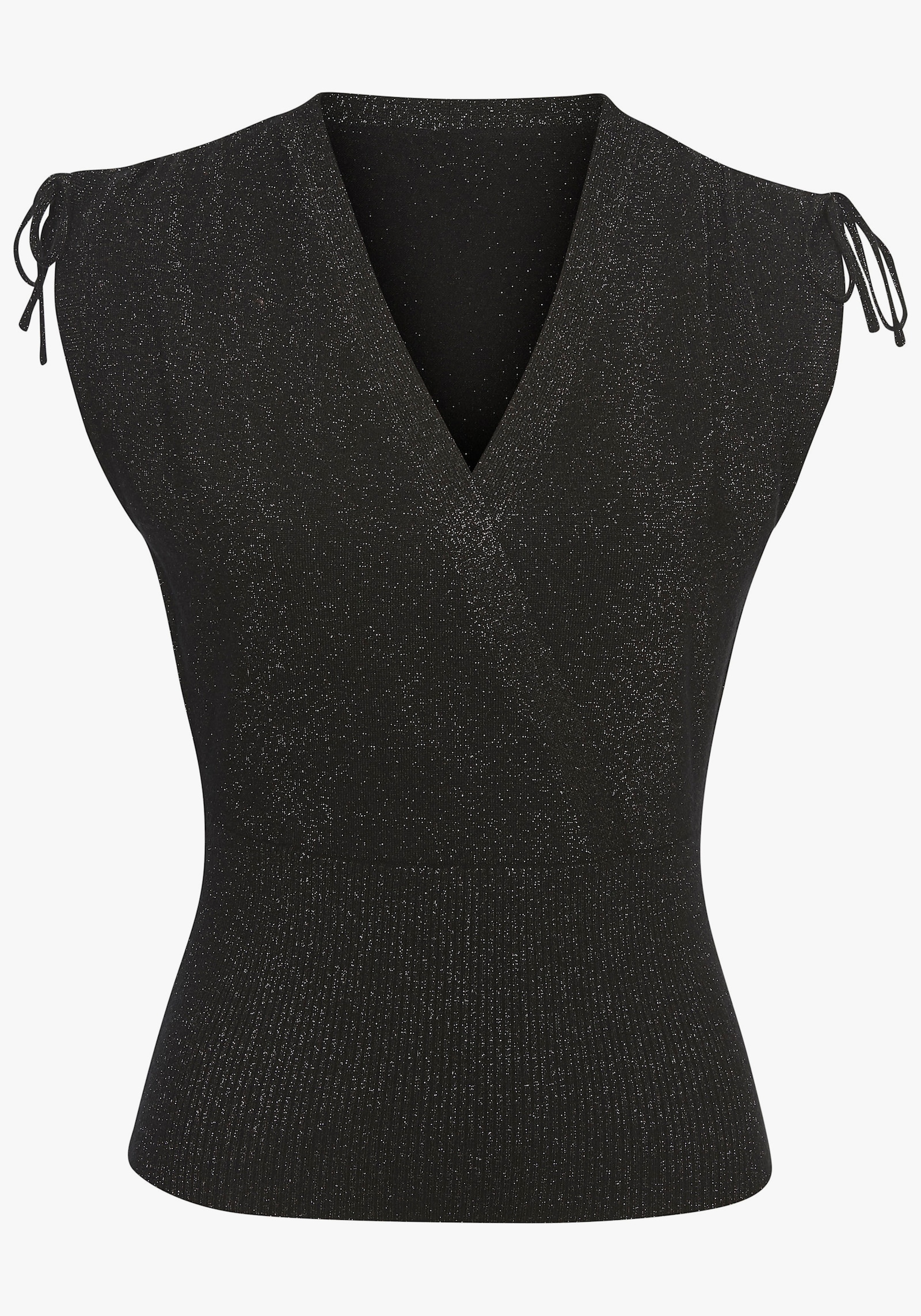 LASCANA Stricktop - schwarz