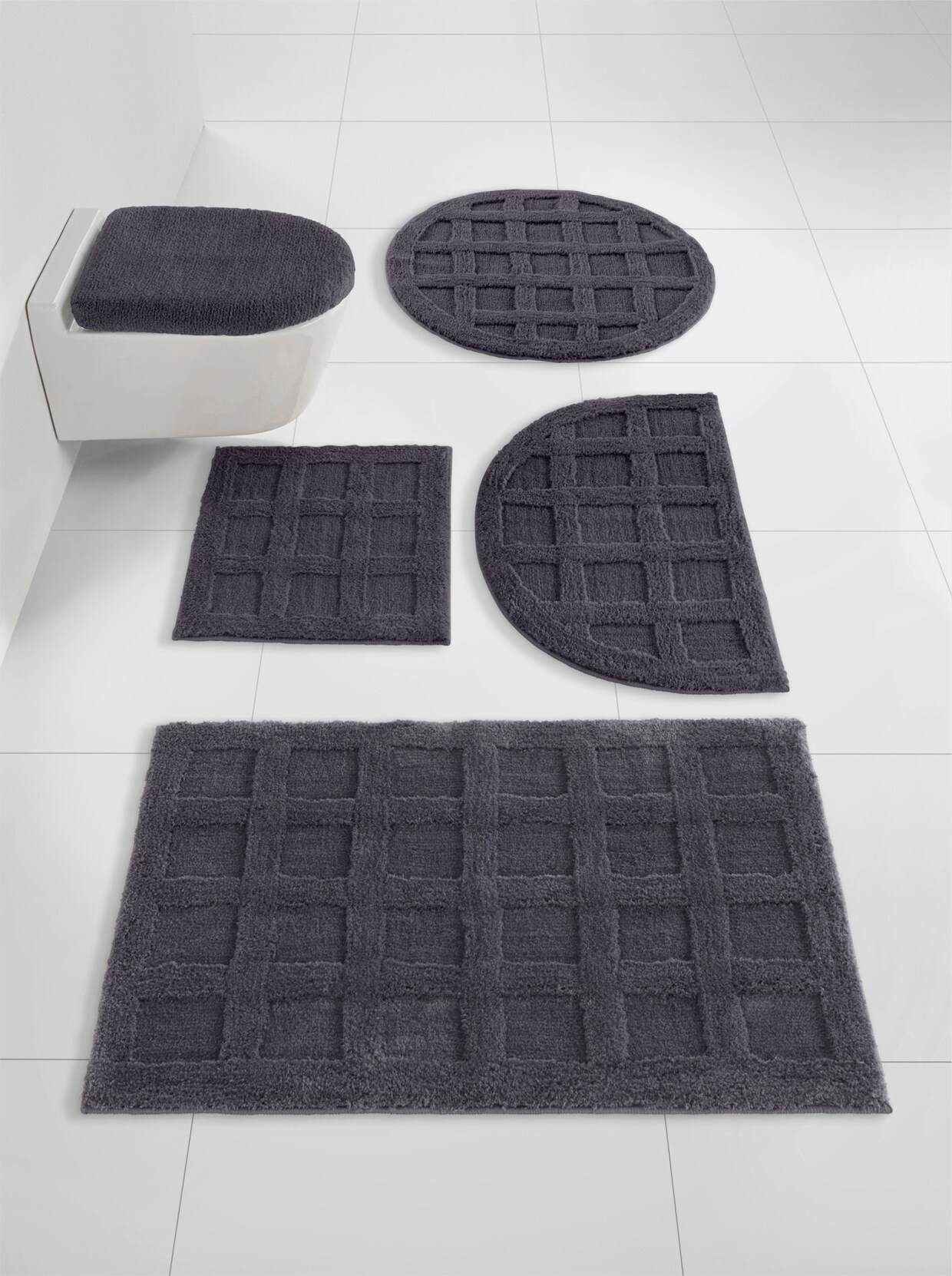 heine home Badematte - anthrazit