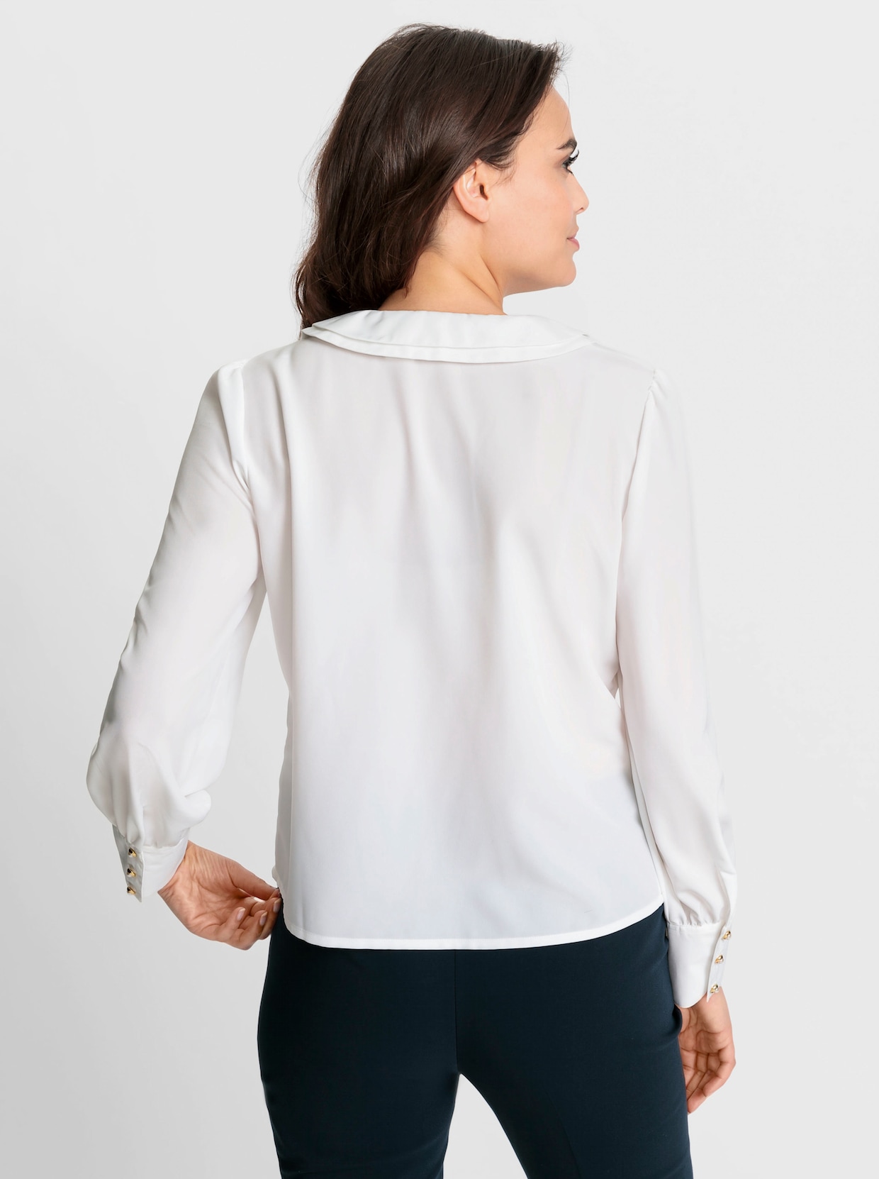 heine Blouse met lange mouwen - ecru