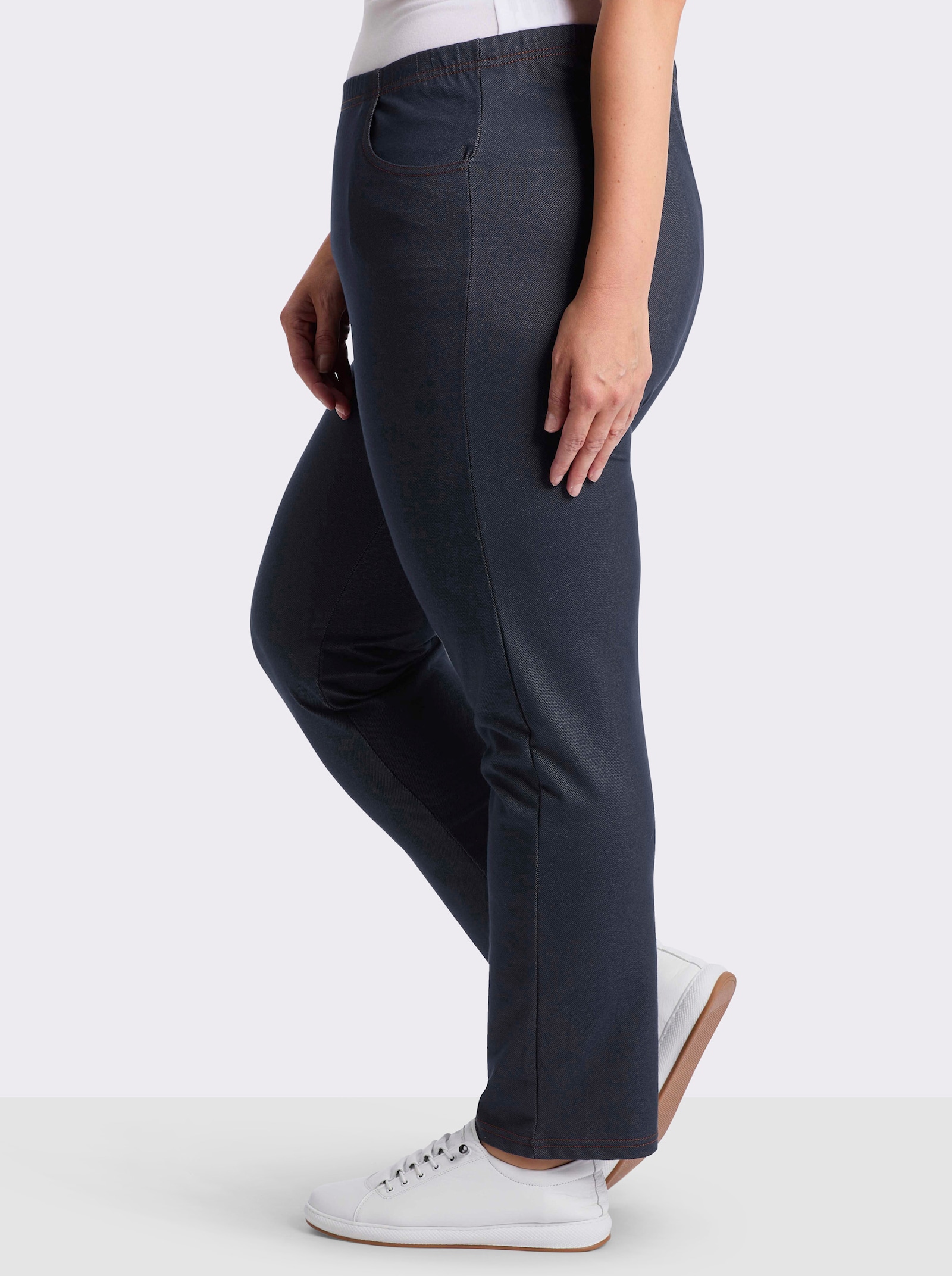 Freizeithose - jeansblau